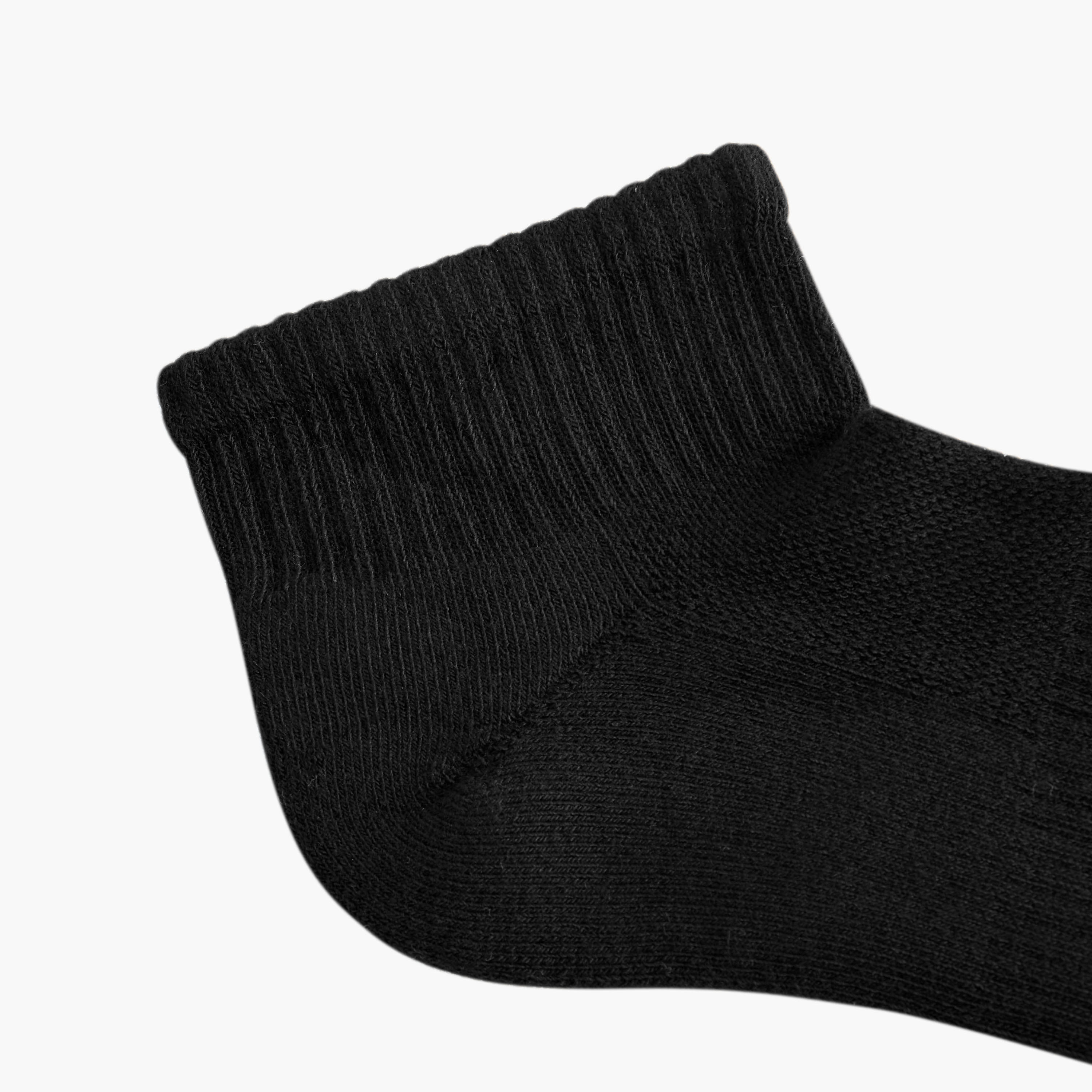 طقم جوارب نصف تيري 3 أزواج بطول الكاحل للرجال من كابا-men-socks-image-5