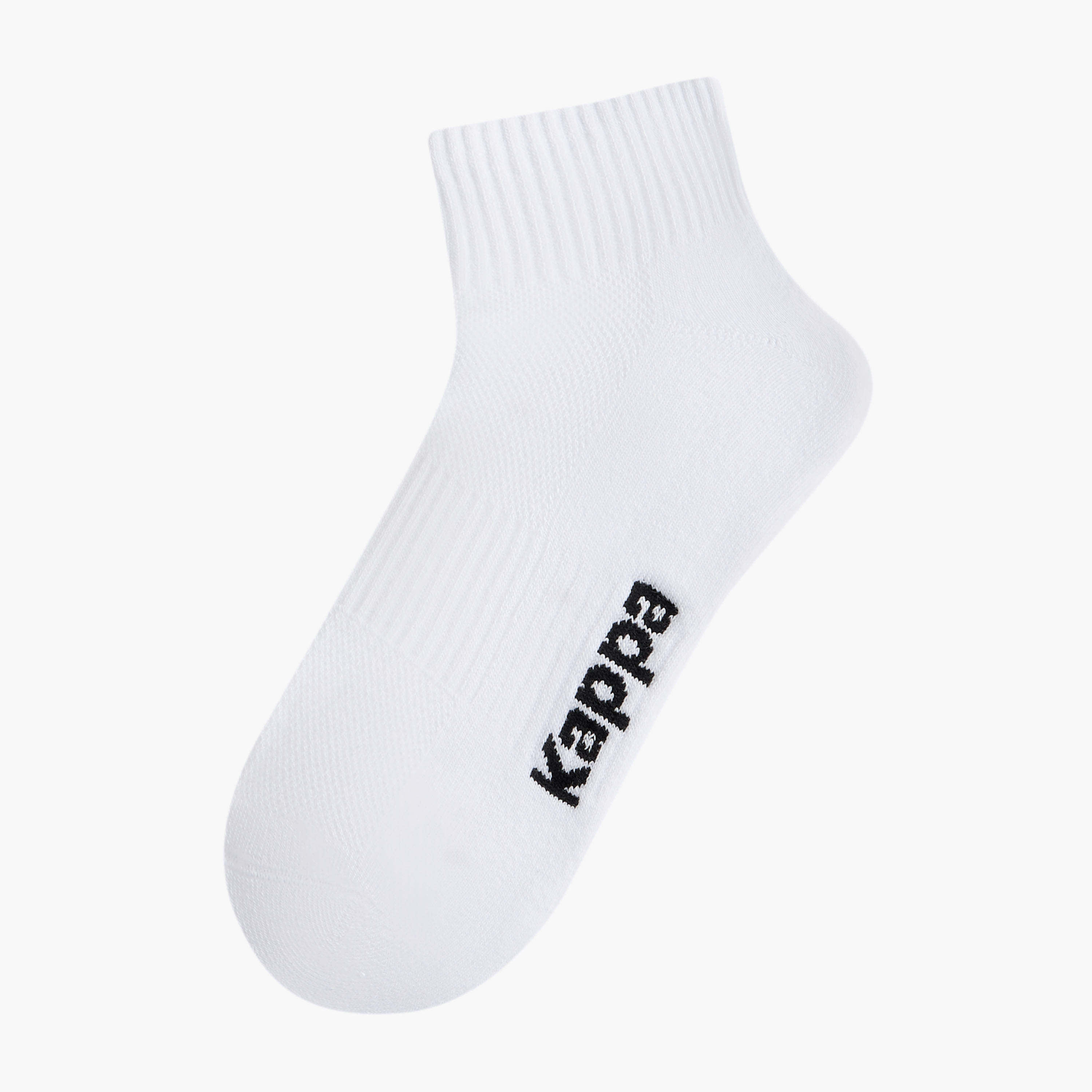 طقم جوارب نصف تيري 3 أزواج بطول الكاحل للرجال من كابا-men-socks-image-2