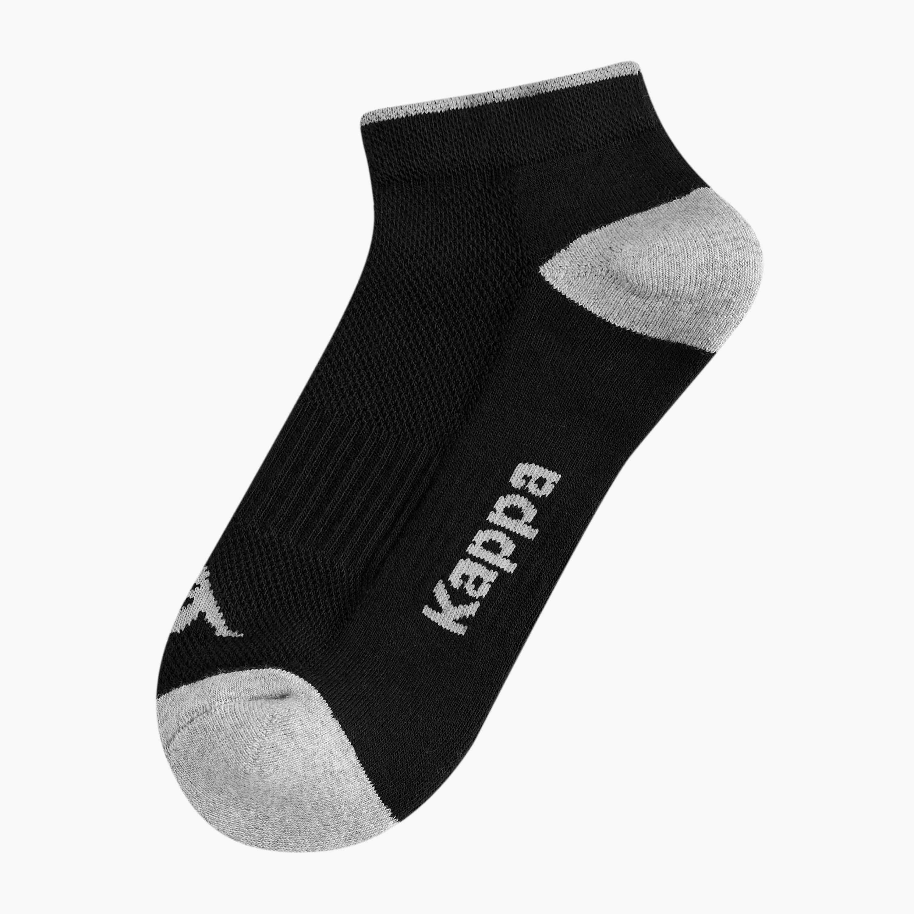 طقم جوارب نصف تيري 3 أزواج بطول الكاحل للرجال من كابا-men-socks-image-2