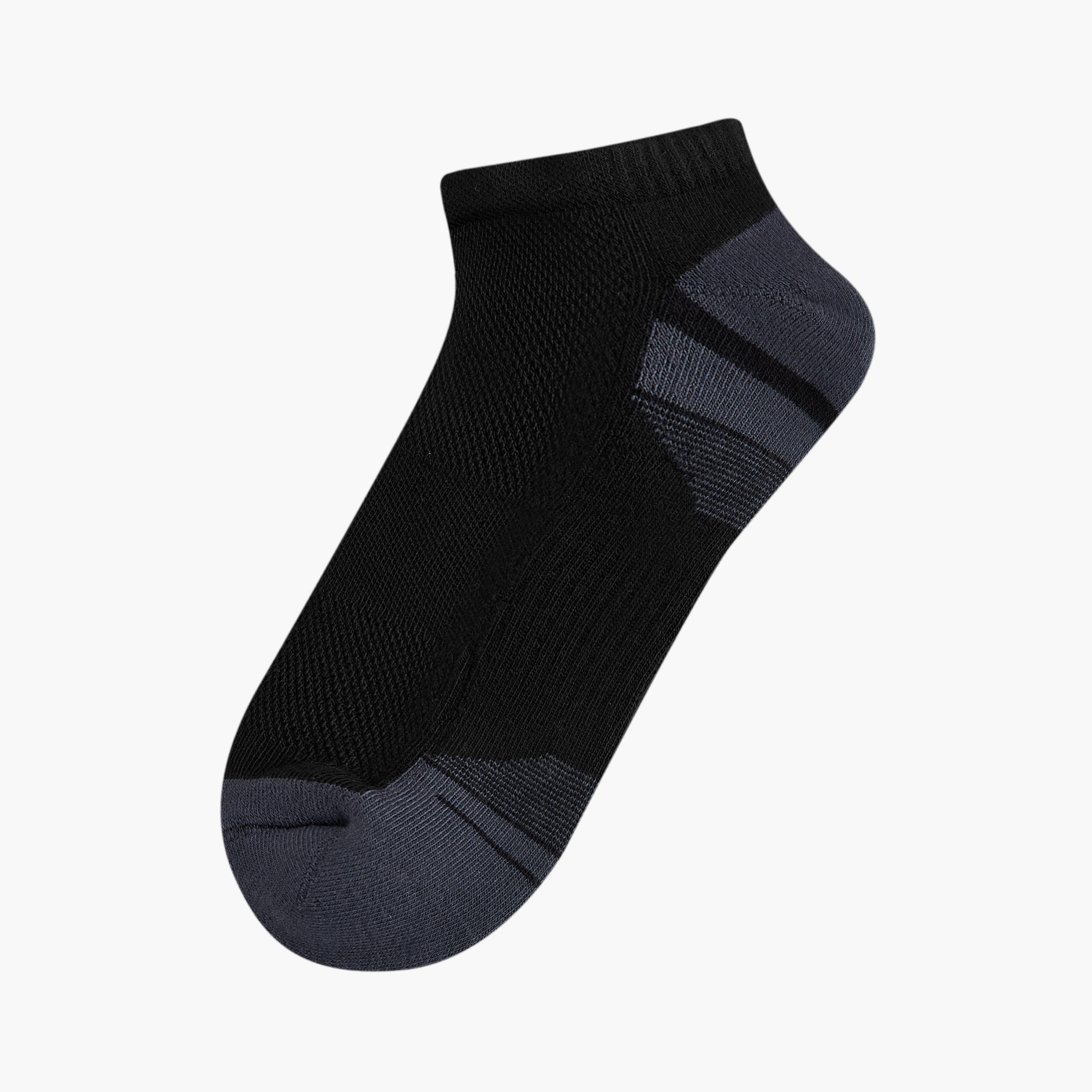 طقم جوارب نصف تيري 3 أزواج بطول الكاحل للرجال من كابا-men-socks-image-2