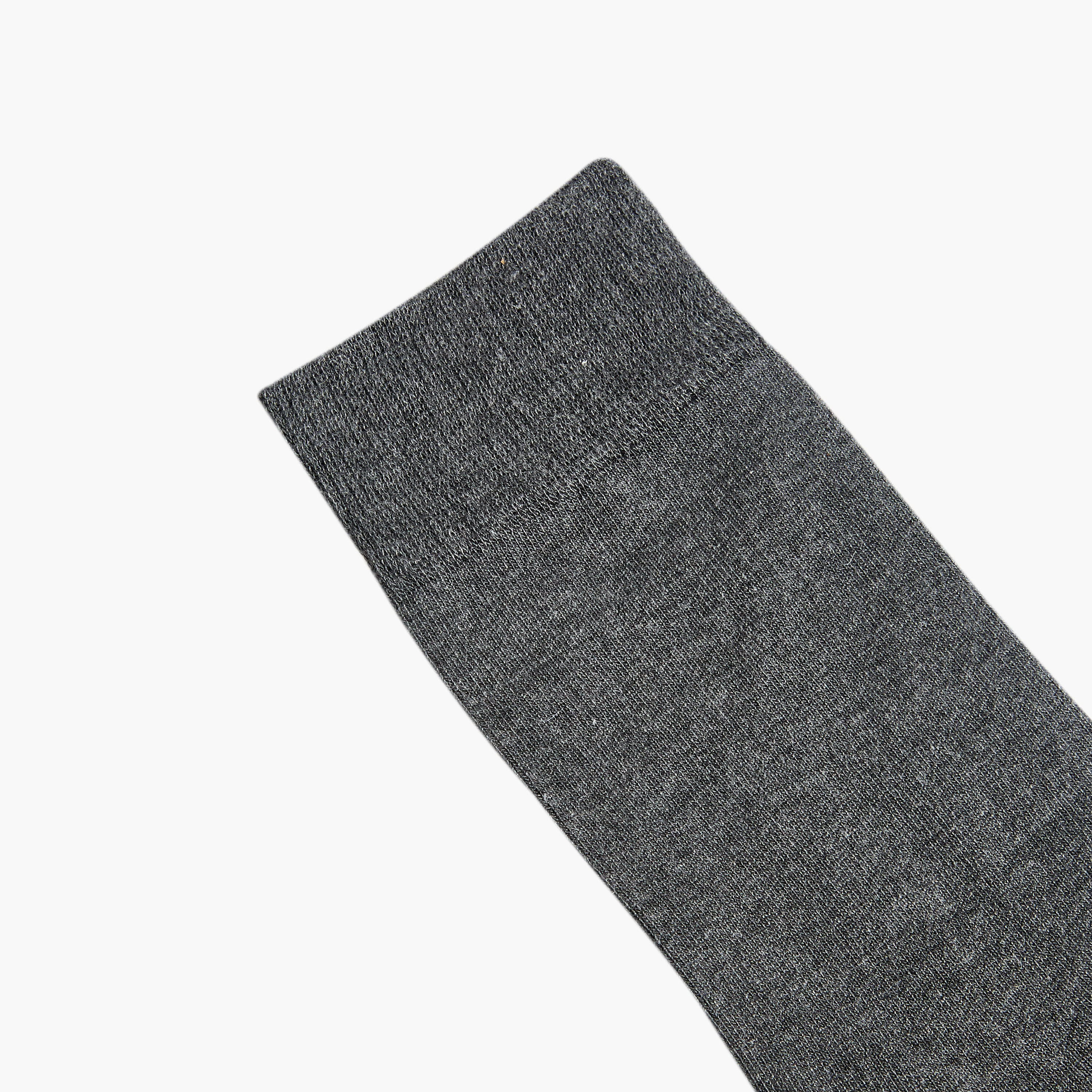 طقم جوارب 3 أزواج غير وبري بطول ربلة الساق للرجال-men-socks-image-3