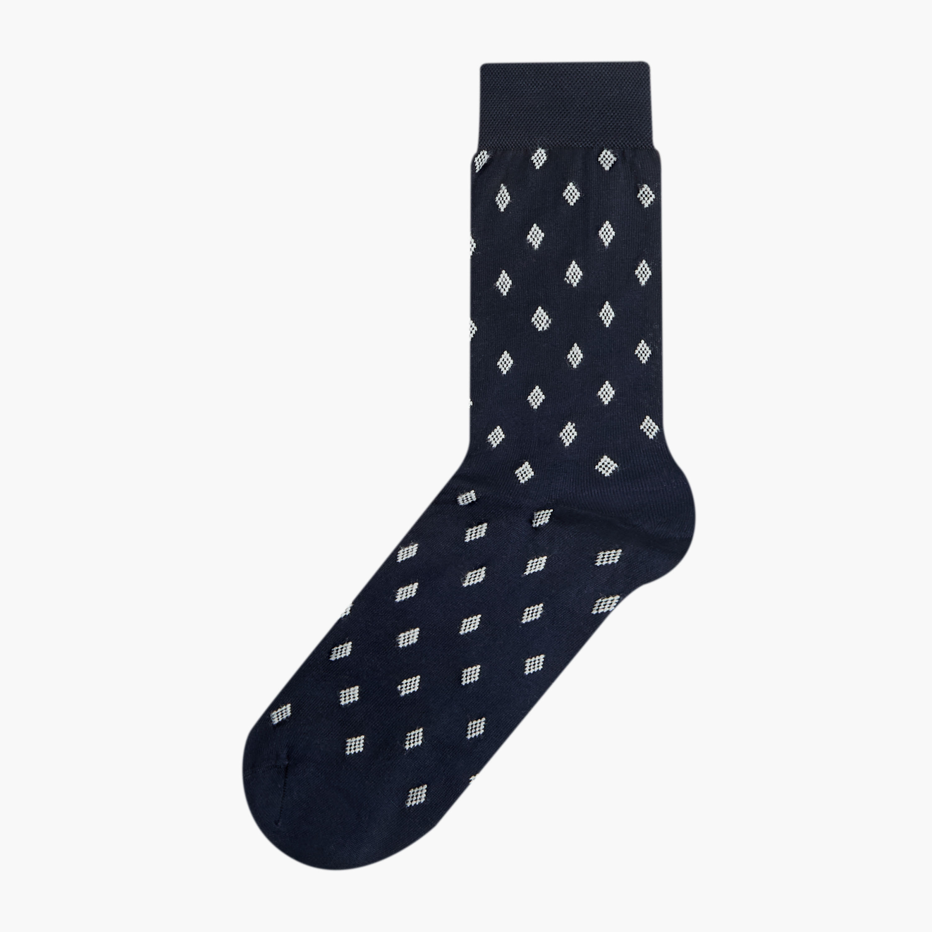 طقم جوارب غير وبرية بطول متوسط وطبعات للرجال عدد 3-men-socks-image-4