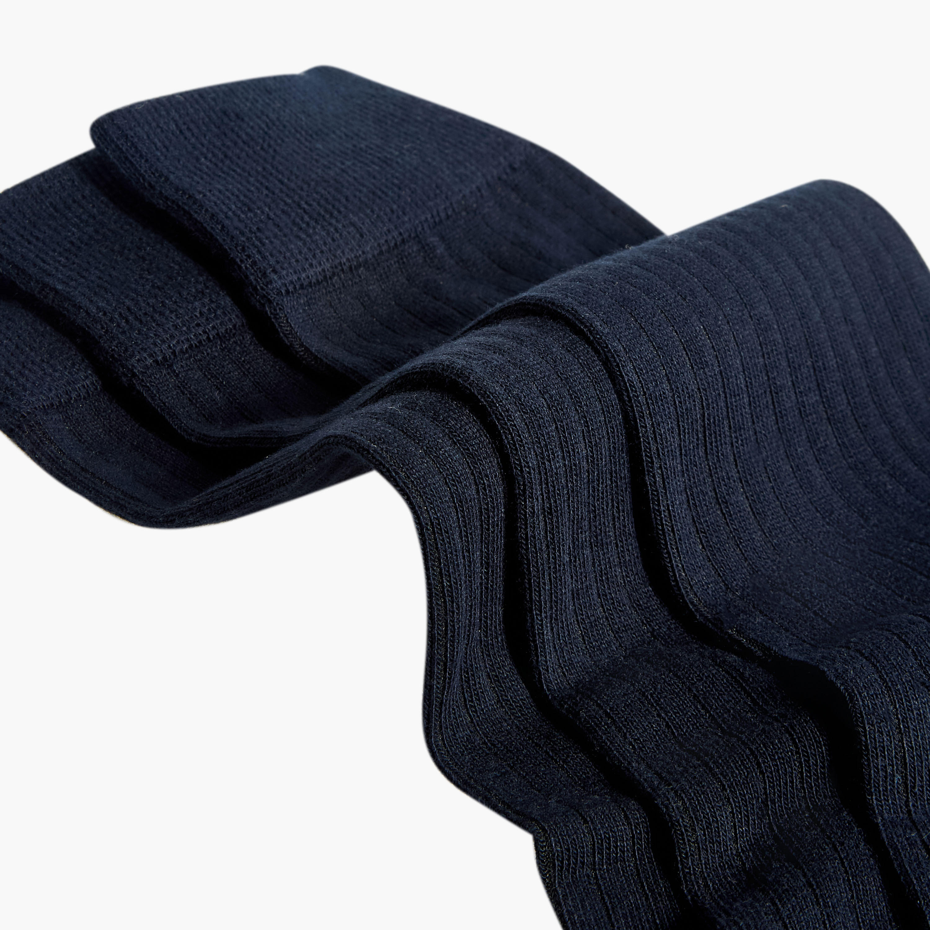 طقم جوارب رجالي 3 أزواج بدون تيري متوسطة الطول-men-socks-image-4