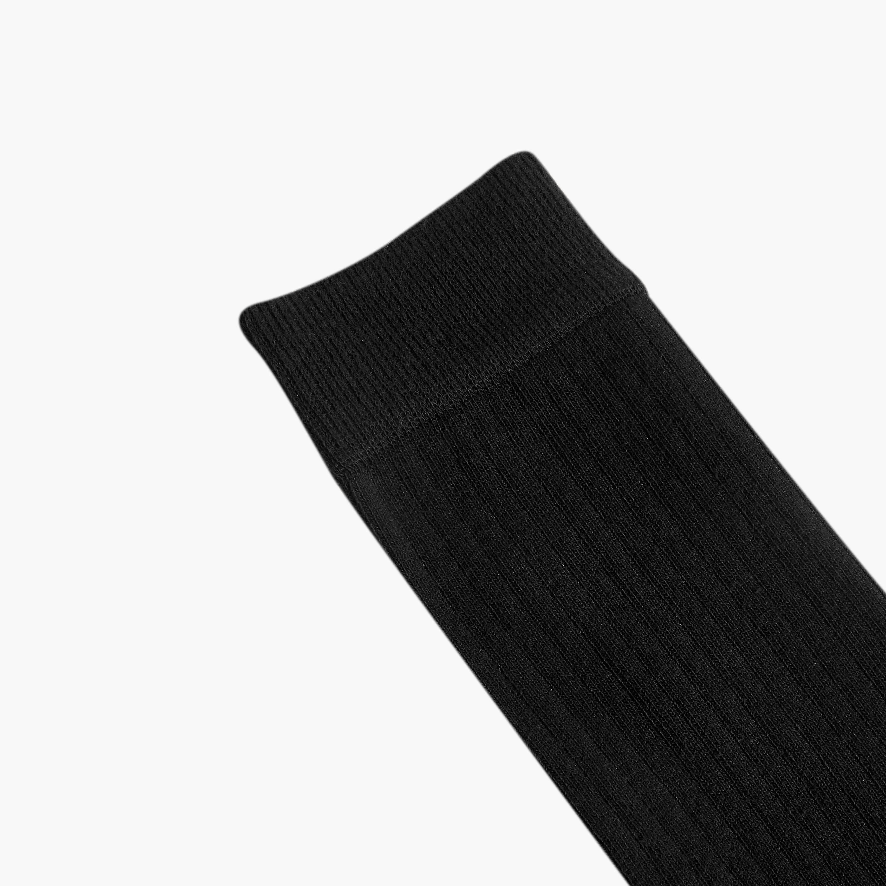 طقم جوارب رجالي 3 أزواج بدون تيري متوسطة الطول-men-socks-image-3