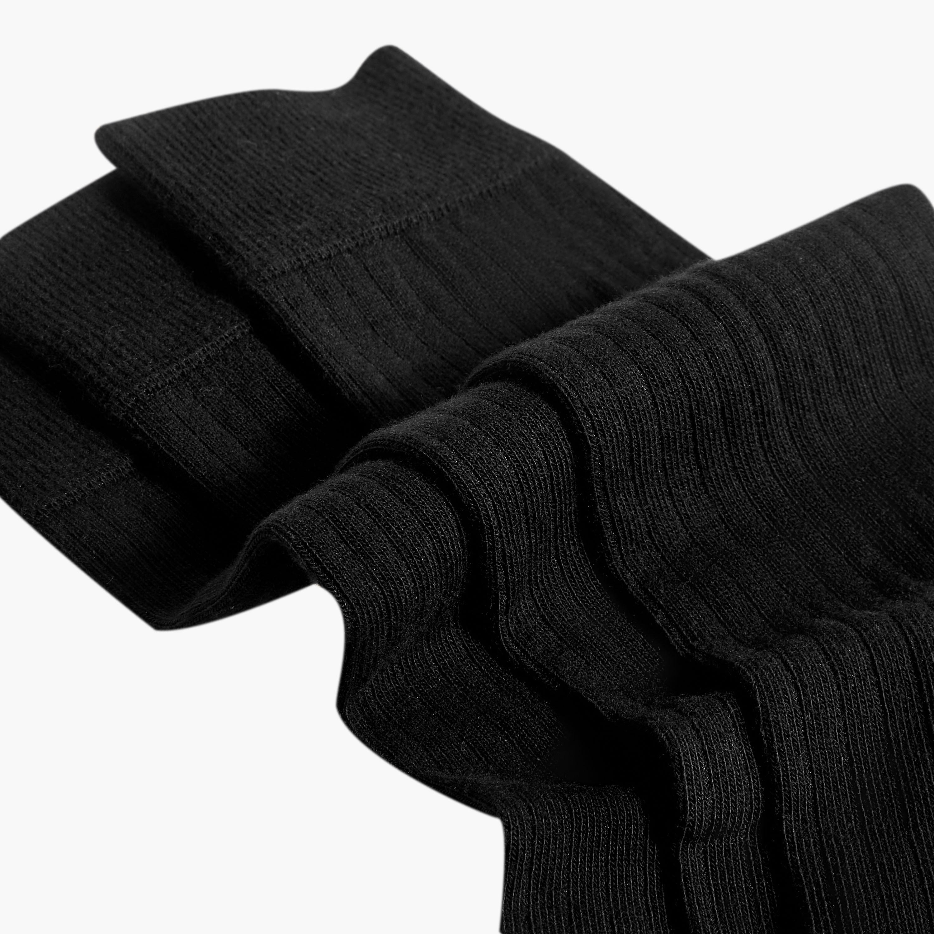 طقم جوارب رجالي 3 أزواج بدون تيري متوسطة الطول-men-socks-image-4