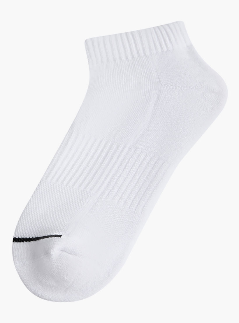 طقم جوارب نصف تيري 3 أزواج بطول الكاحل للرجال-men-socks-image-4