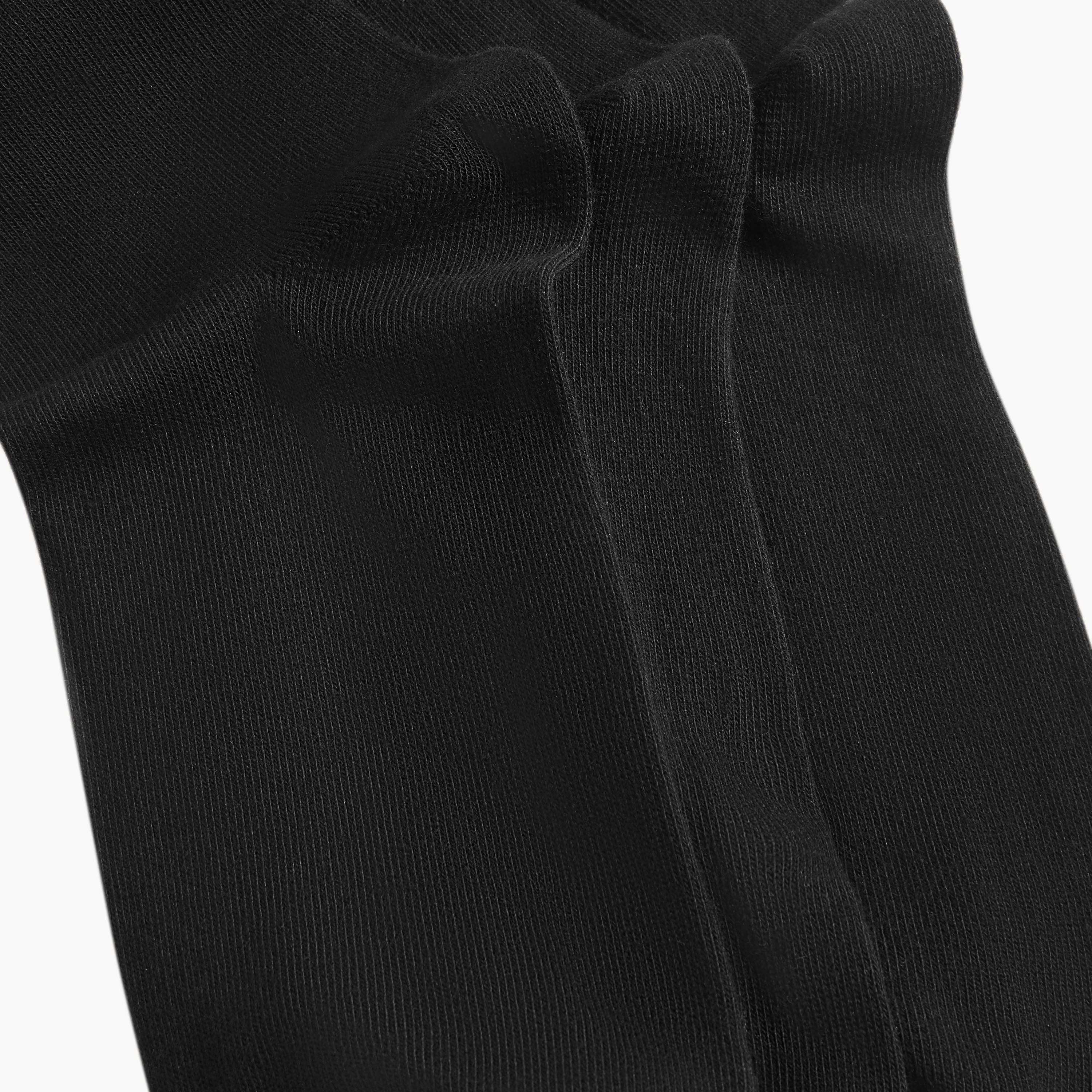 طقم جوارب رجالي 3 أزواج غير وبري بطول ربلة الساق-men-socks-image-4