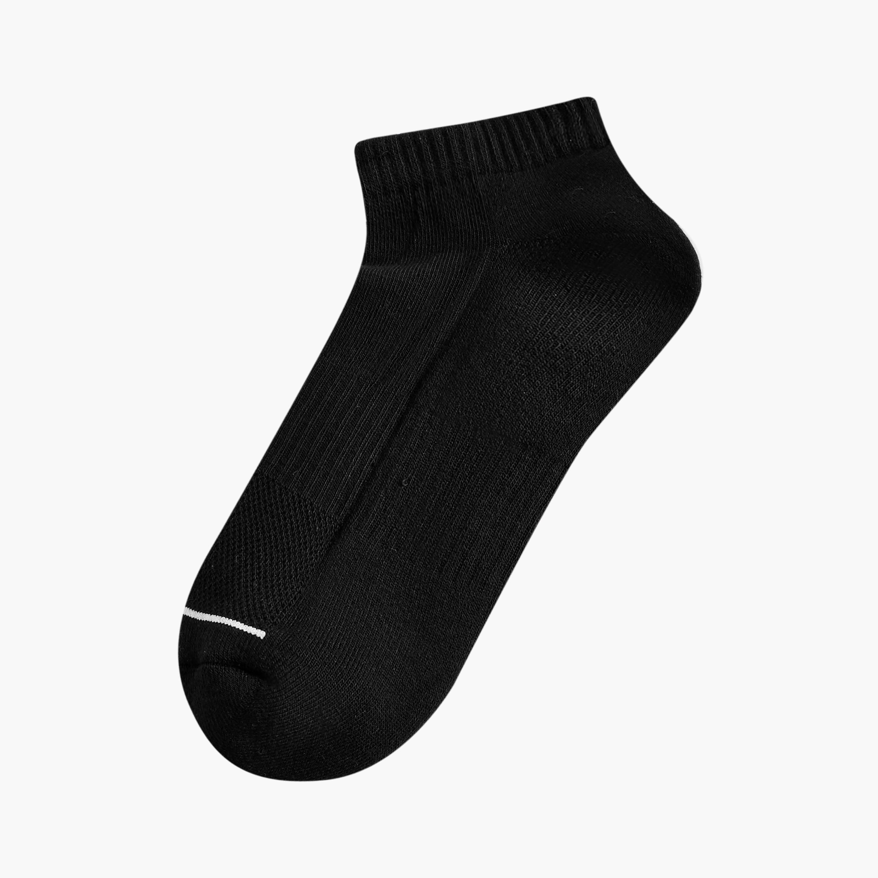 طقم جوارب نصف تيري 3 أزواج بطول الكاحل للرجال-men-socks-image-4