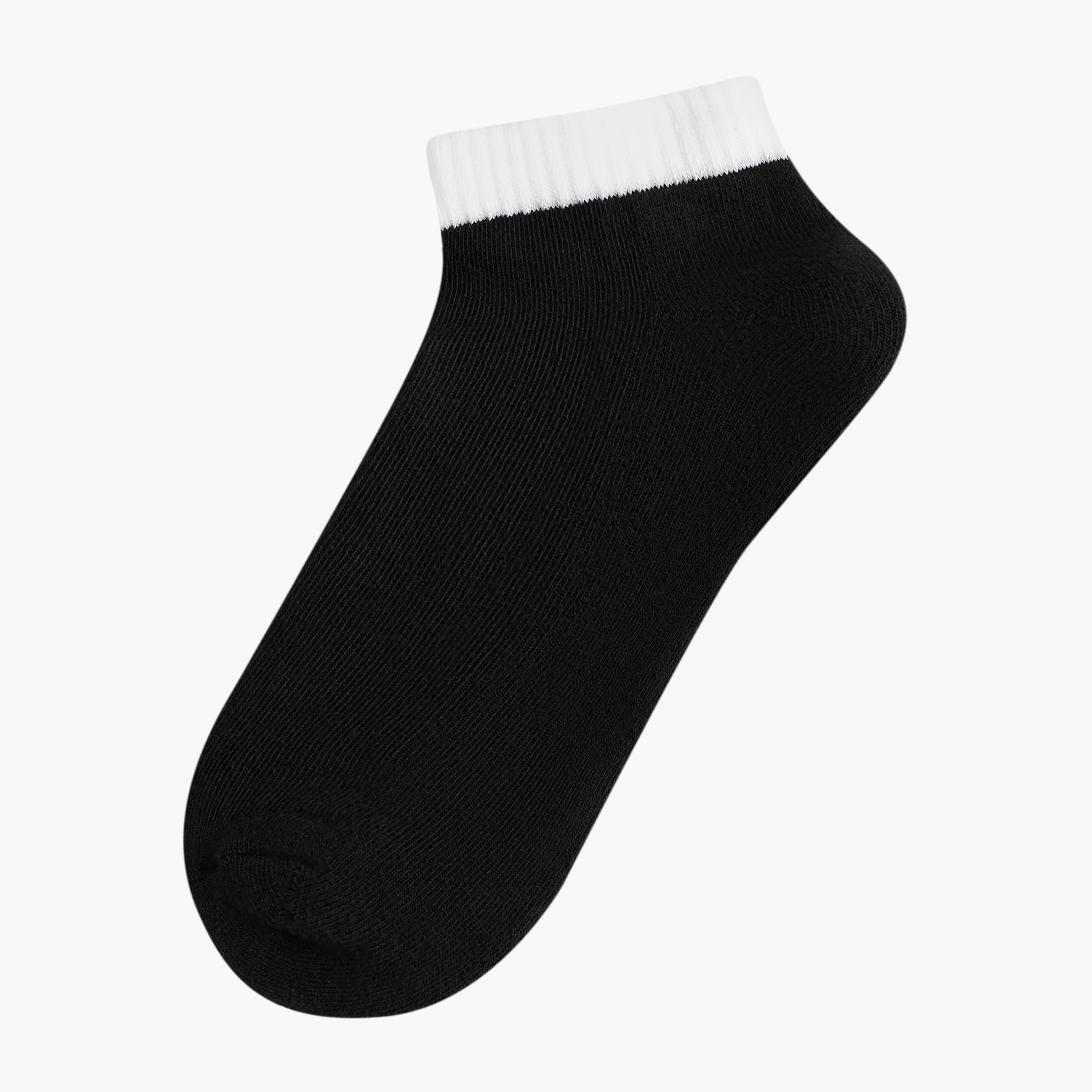 Men Socks Ankle Length Half Terry - Set of 3-men-socks-image-2