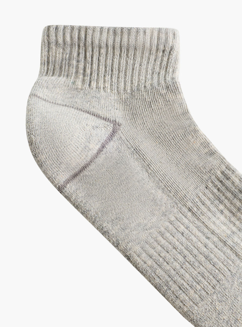 طقم جوارب نصف تيري 3 أزواج بطول الكاحل للرجال-men-socks-image-5