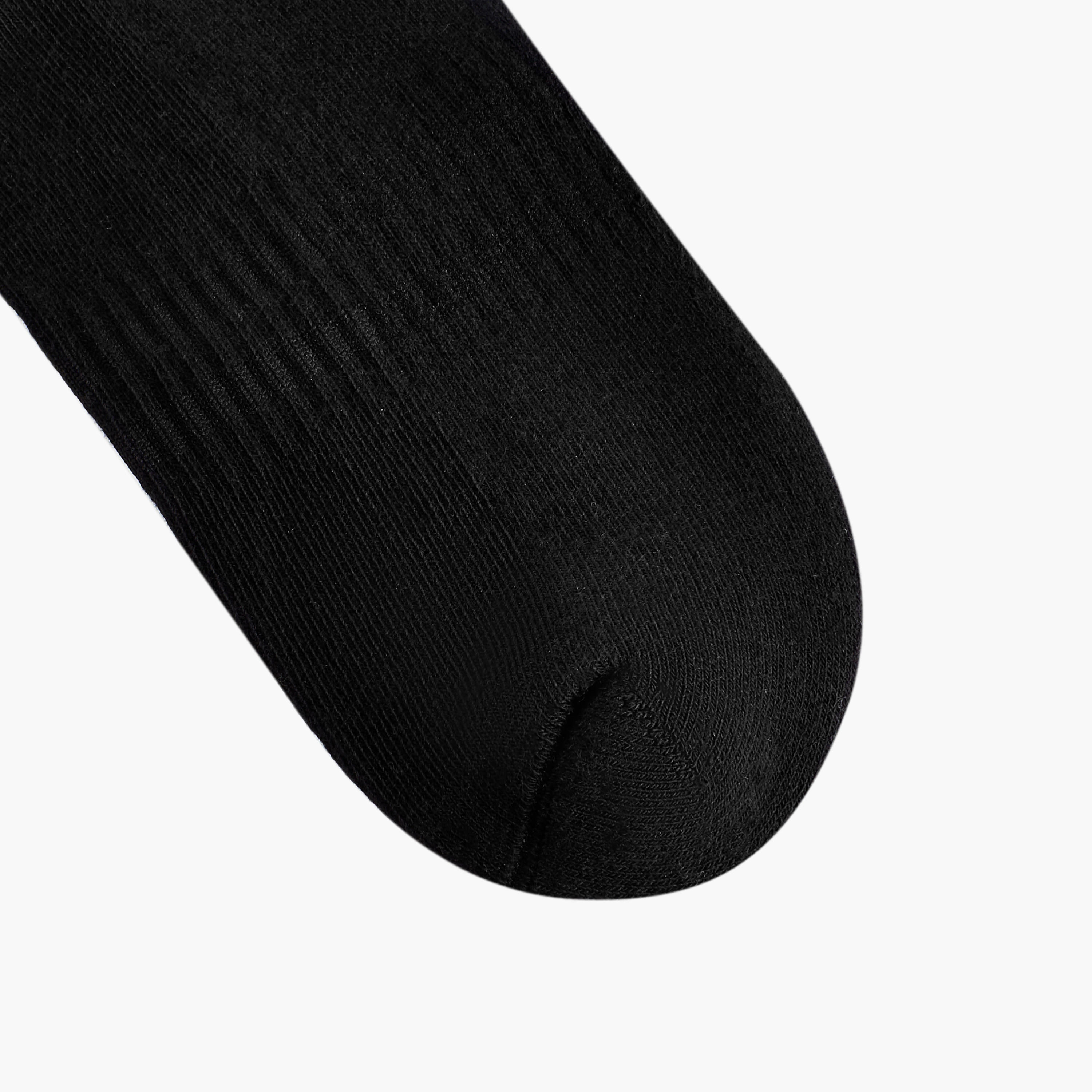 جوارب طول الكاحل نصف تيري للرجال - طقم من 3-men-socks-image-3