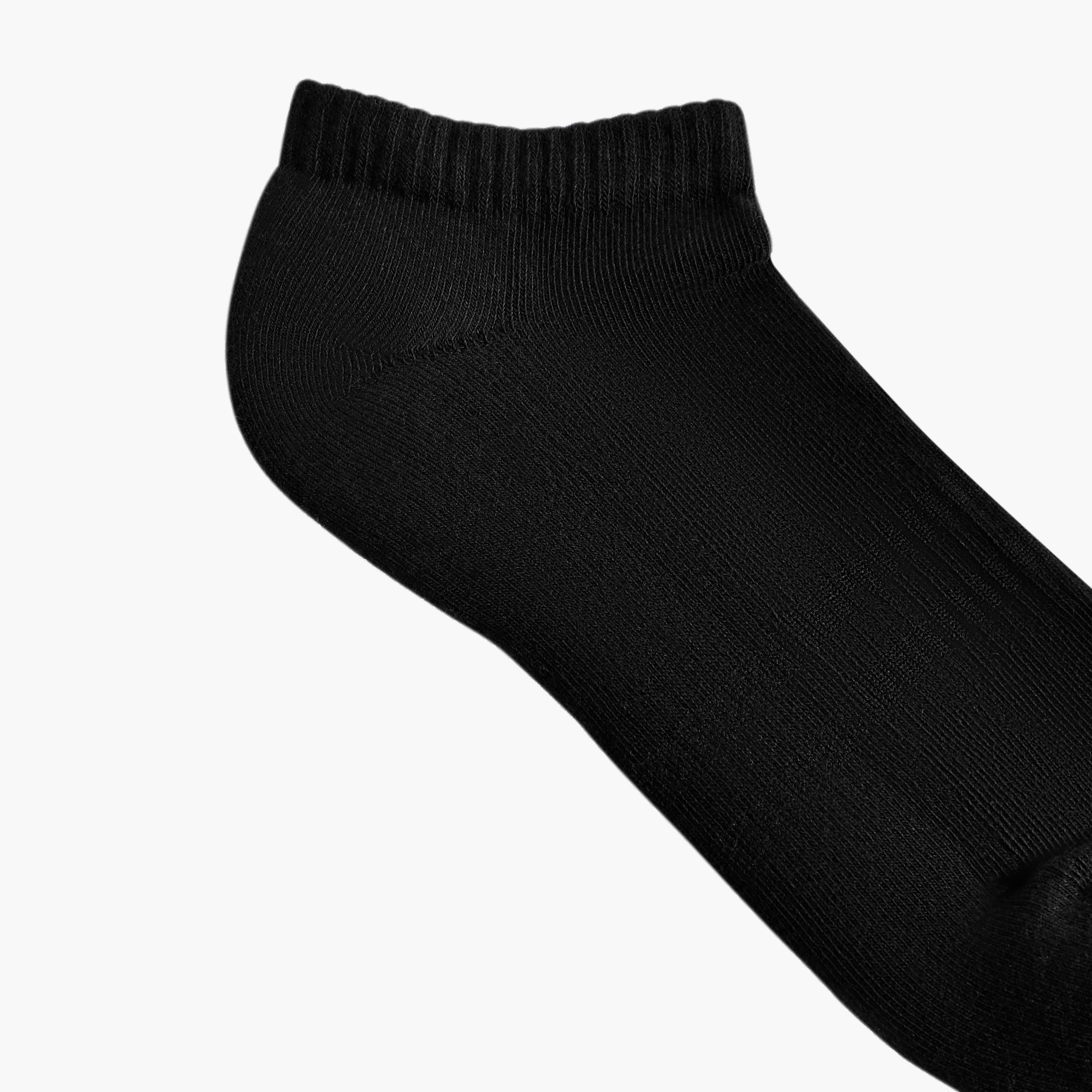 جوارب طول الكاحل نصف تيري للرجال - طقم من 3-men-socks-image-1