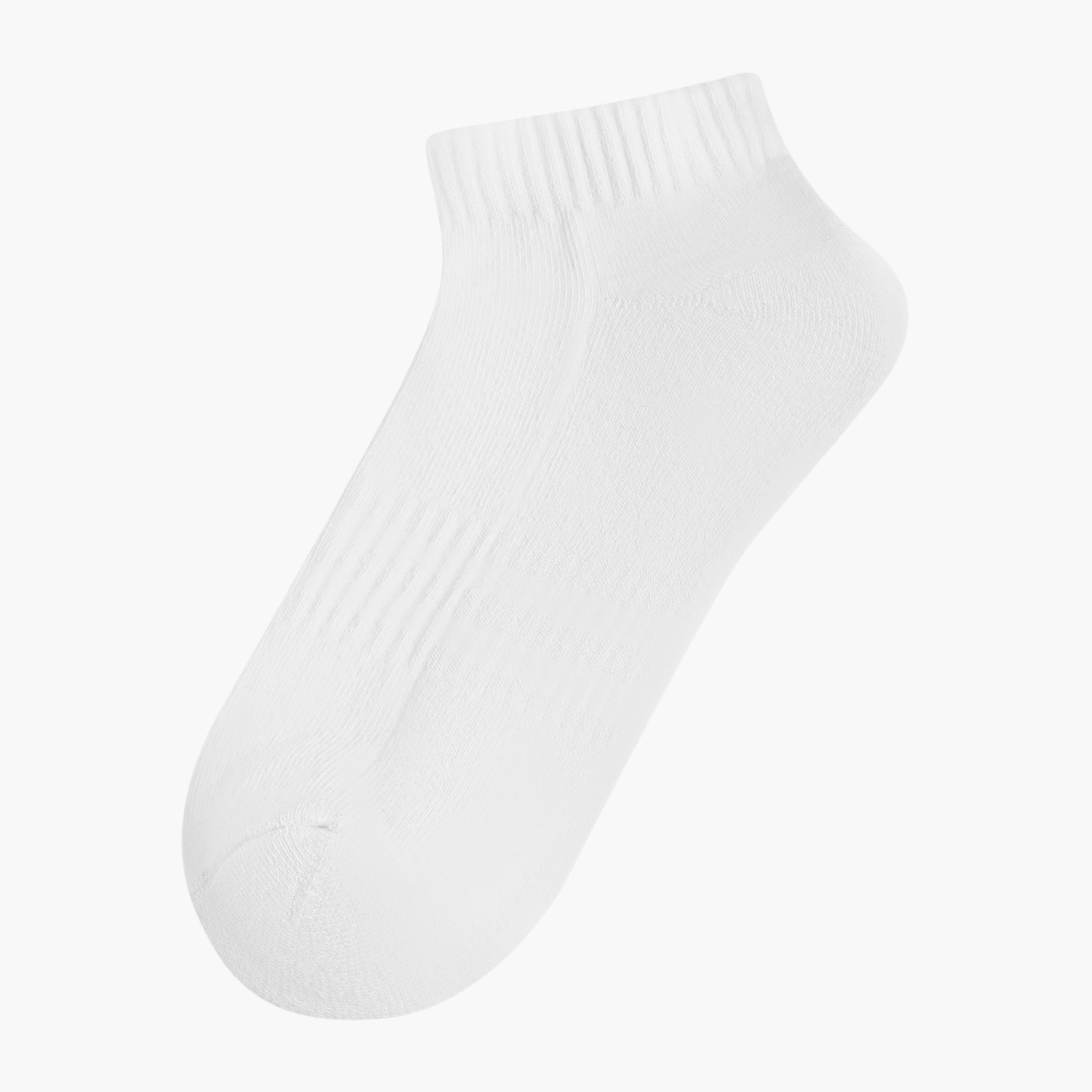 طقم جوارب نصف تيري 3 أزواج بطول الكاحل للرجال-men-socks-image-4