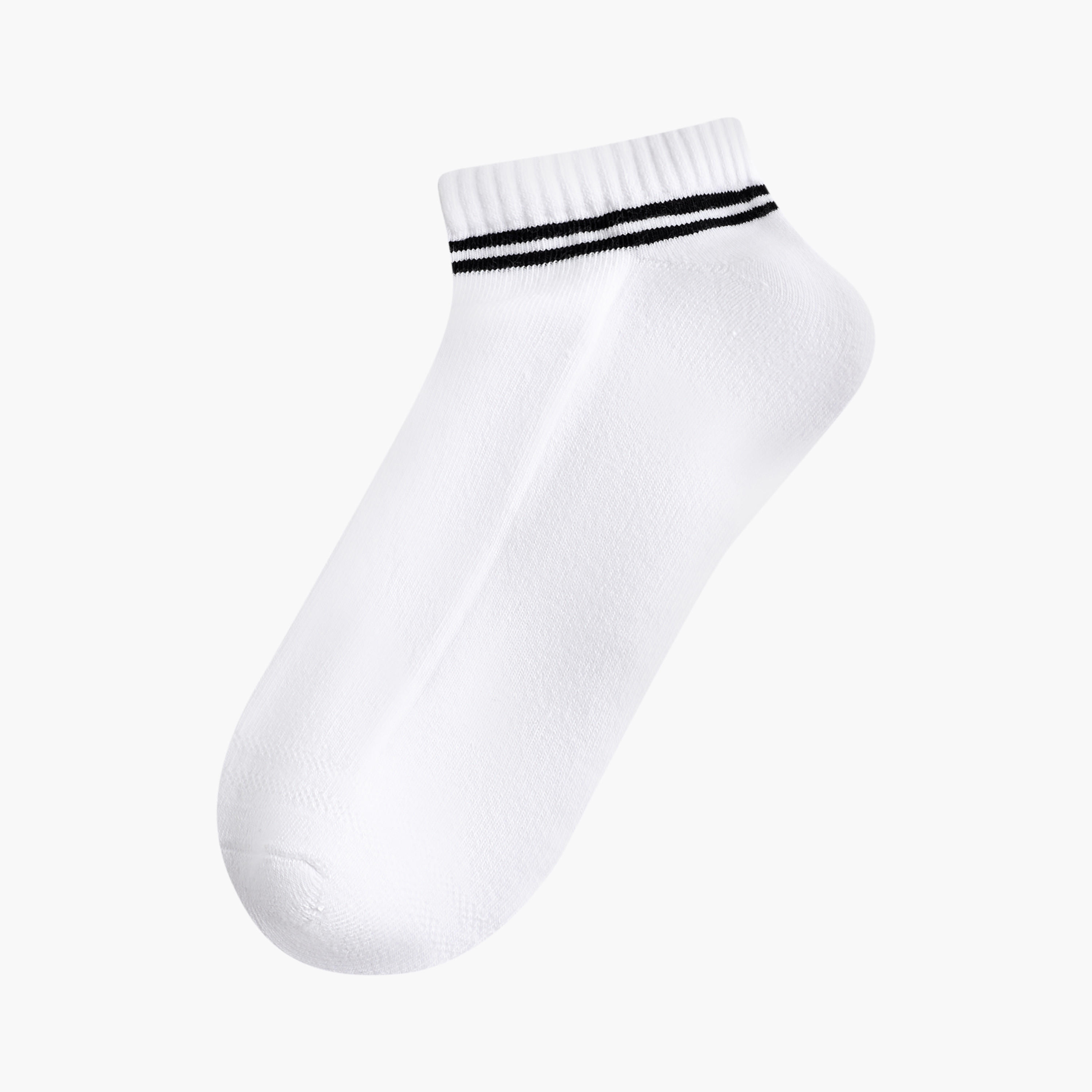 جوارب طول الكاحل نصف تيري للرجال - طقم من 3-men-socks-image-2