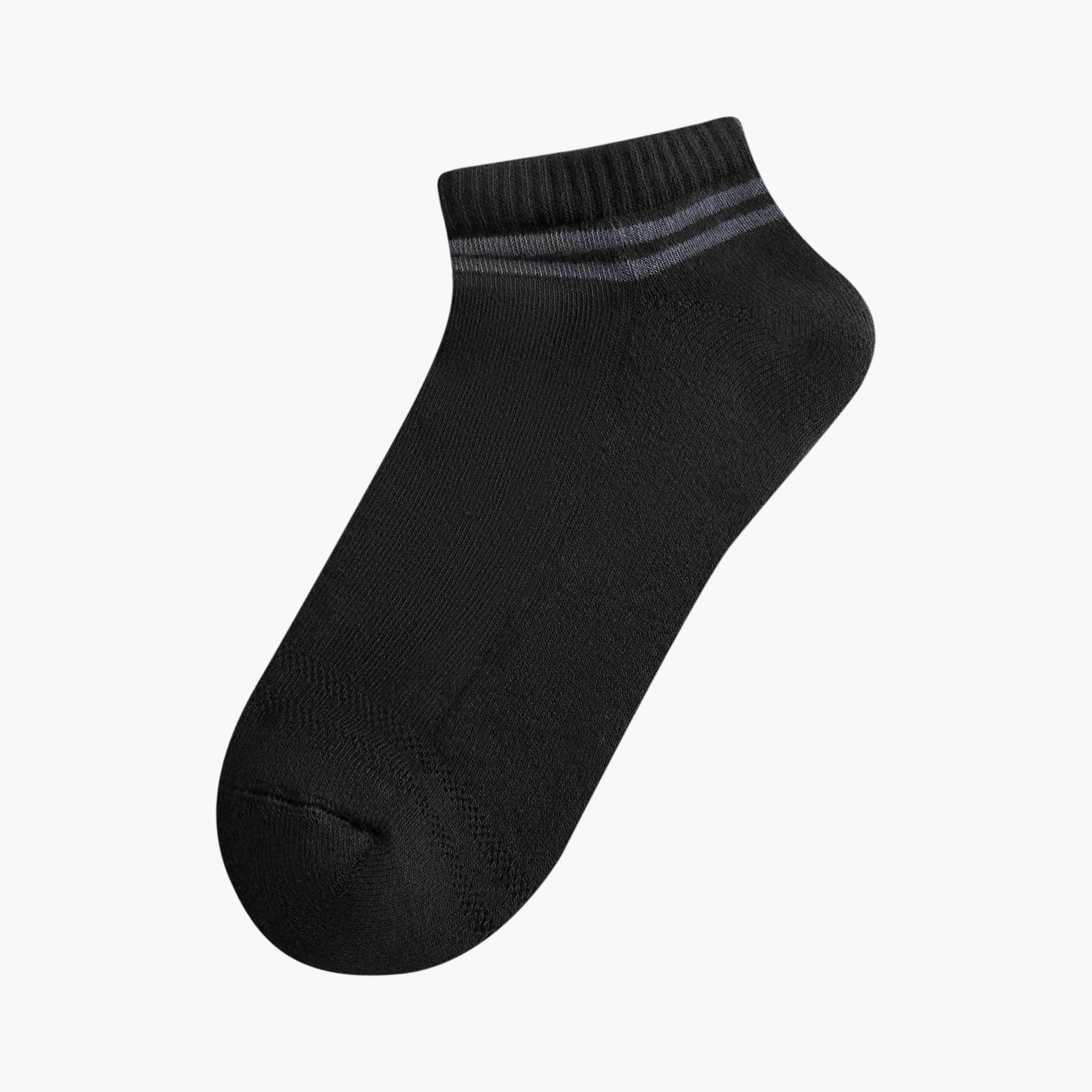 Men Socks Ankle Length Half Terry - Set of 3-men-socks-image-2