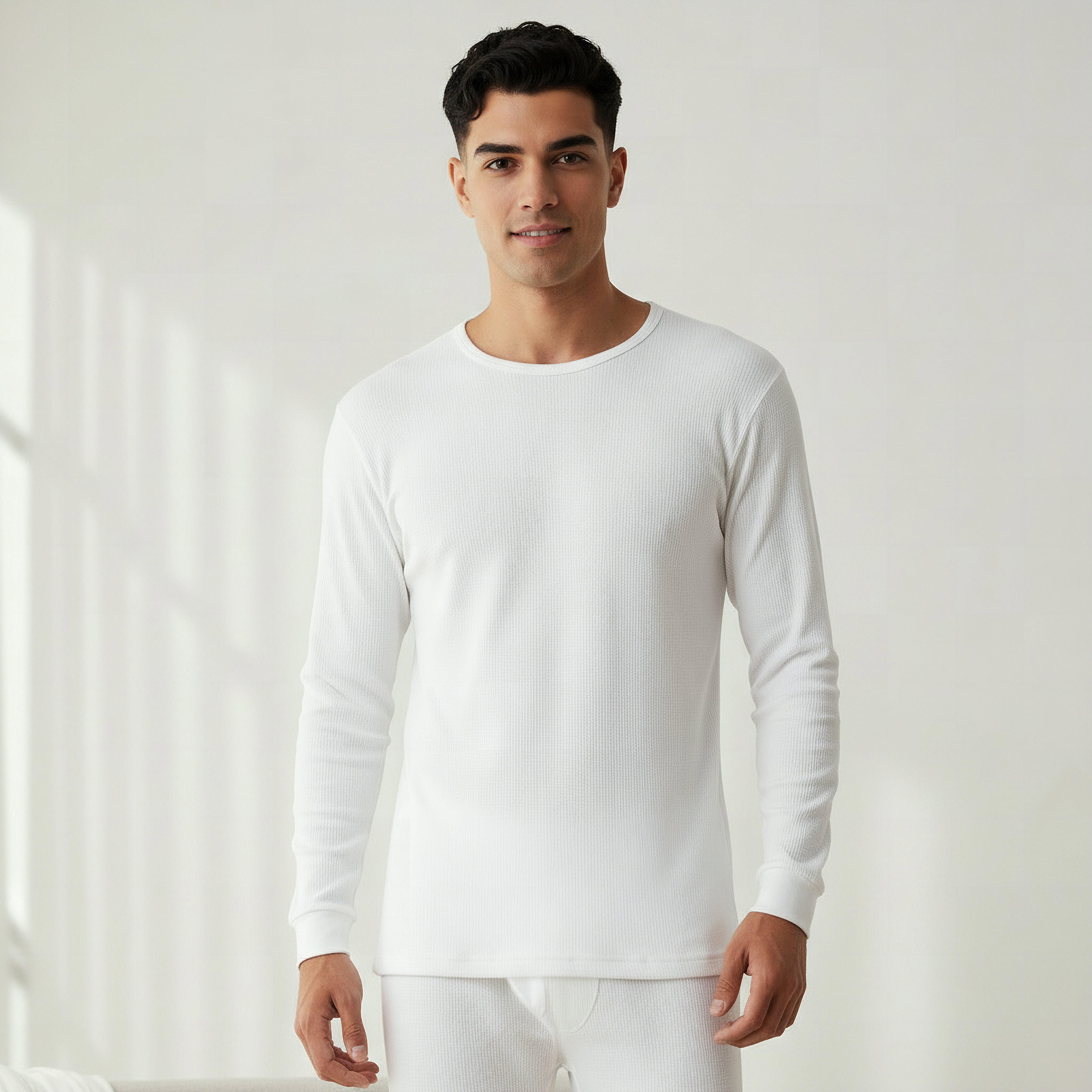 تيشيرت رجالي حراري قطن-men-clothing-innerwear-thermals-image-1