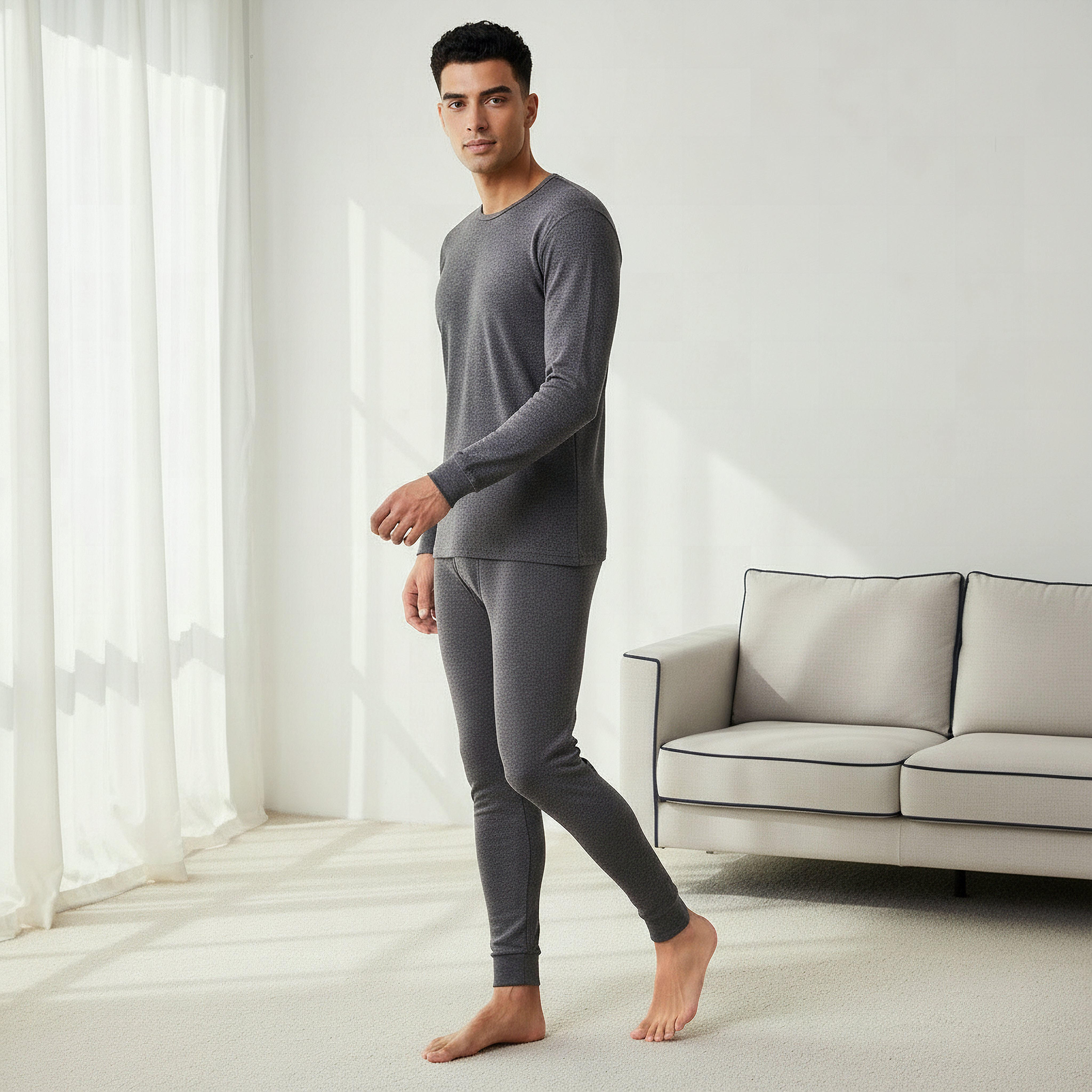 Men Cotton Thermal T-shirt-men-clothing-innerwear-thermals-image-3