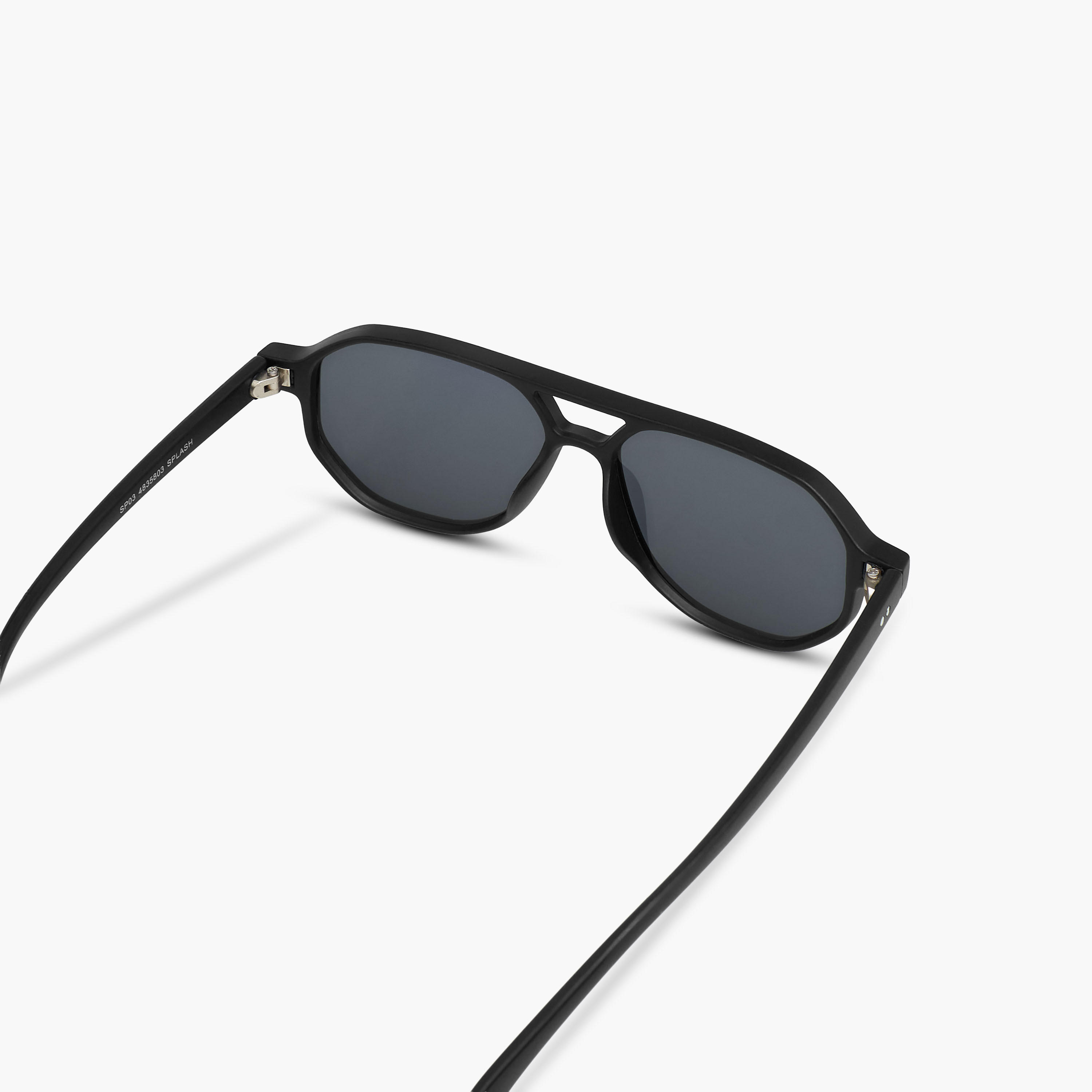 نظارة شمسية رجالية بعدسات سوداء-men-sunglasses-image-5