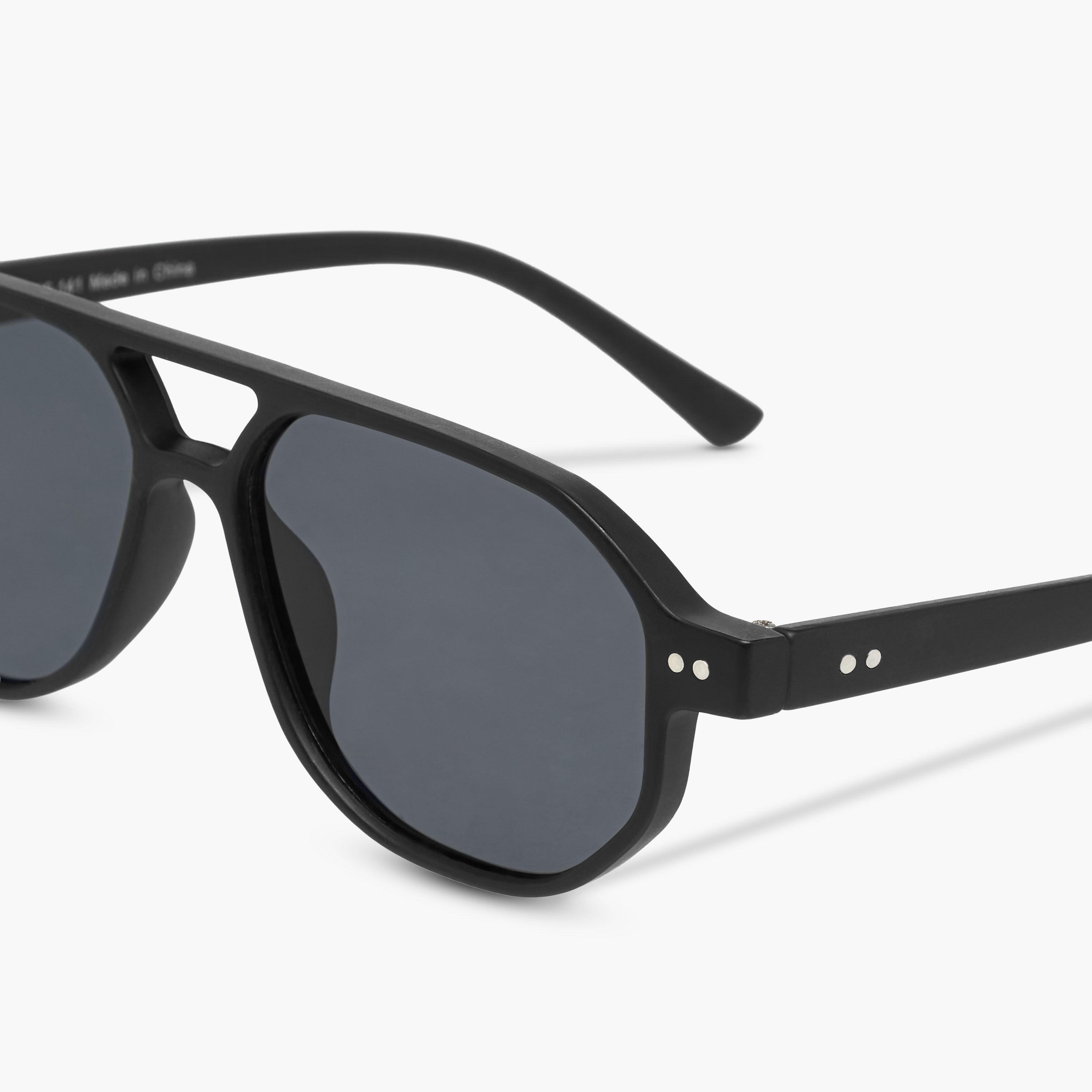 نظارة شمسية رجالية بعدسات سوداء-men-sunglasses-image-6