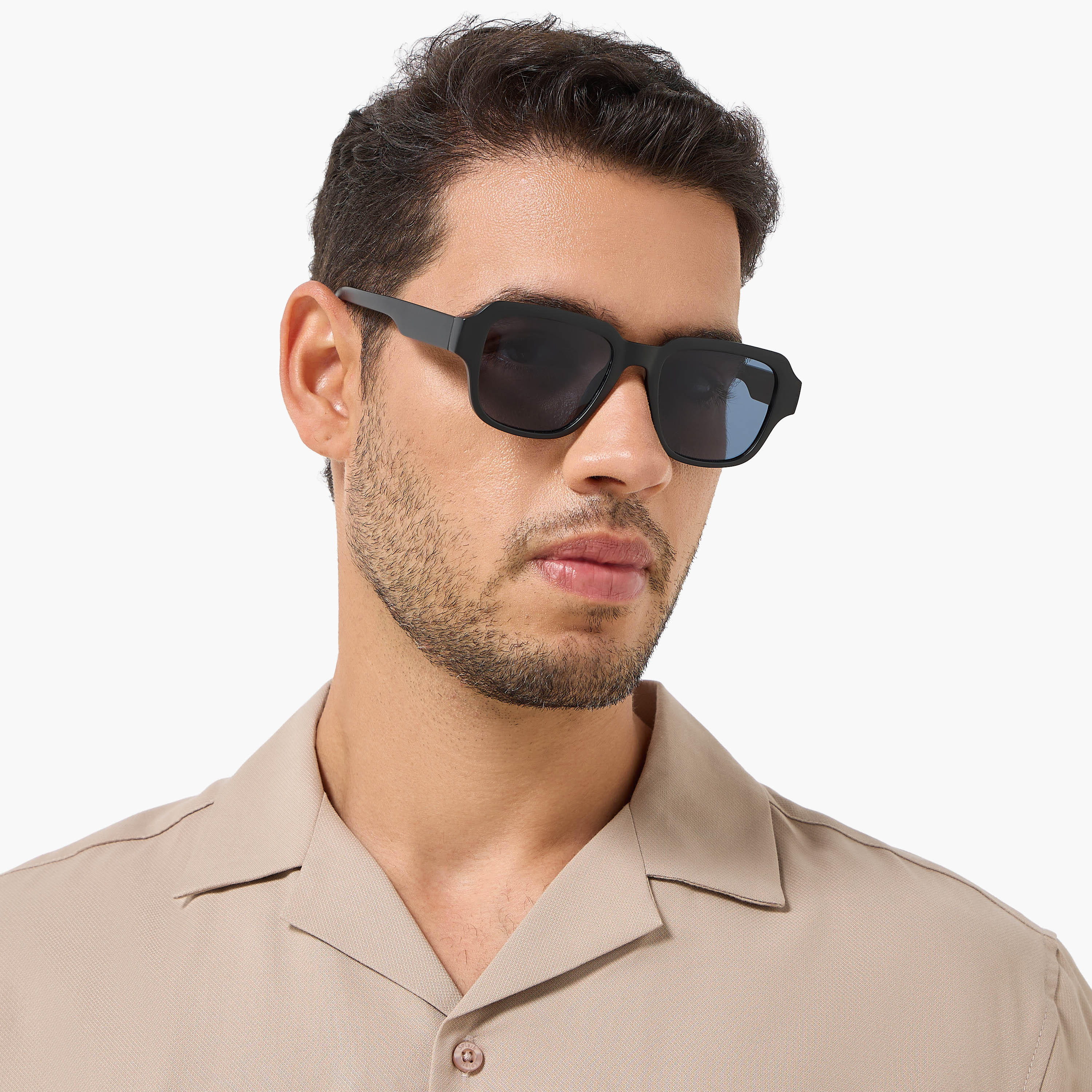 نظارة شمسية رجالية بعدسات زرقاء-men-sunglasses-image-2