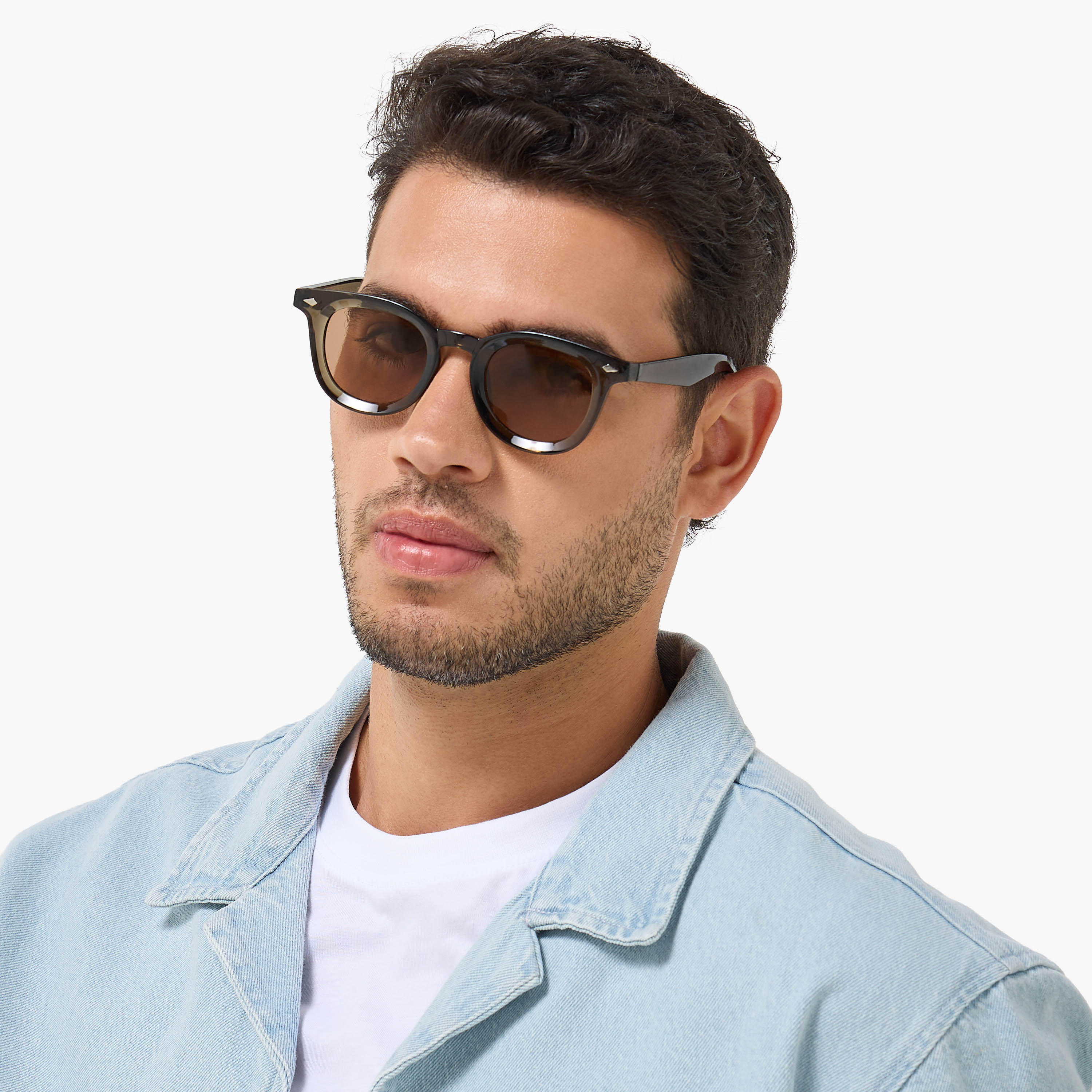 Men Brown Lens Sunglasses-men-sunglasses-image-2