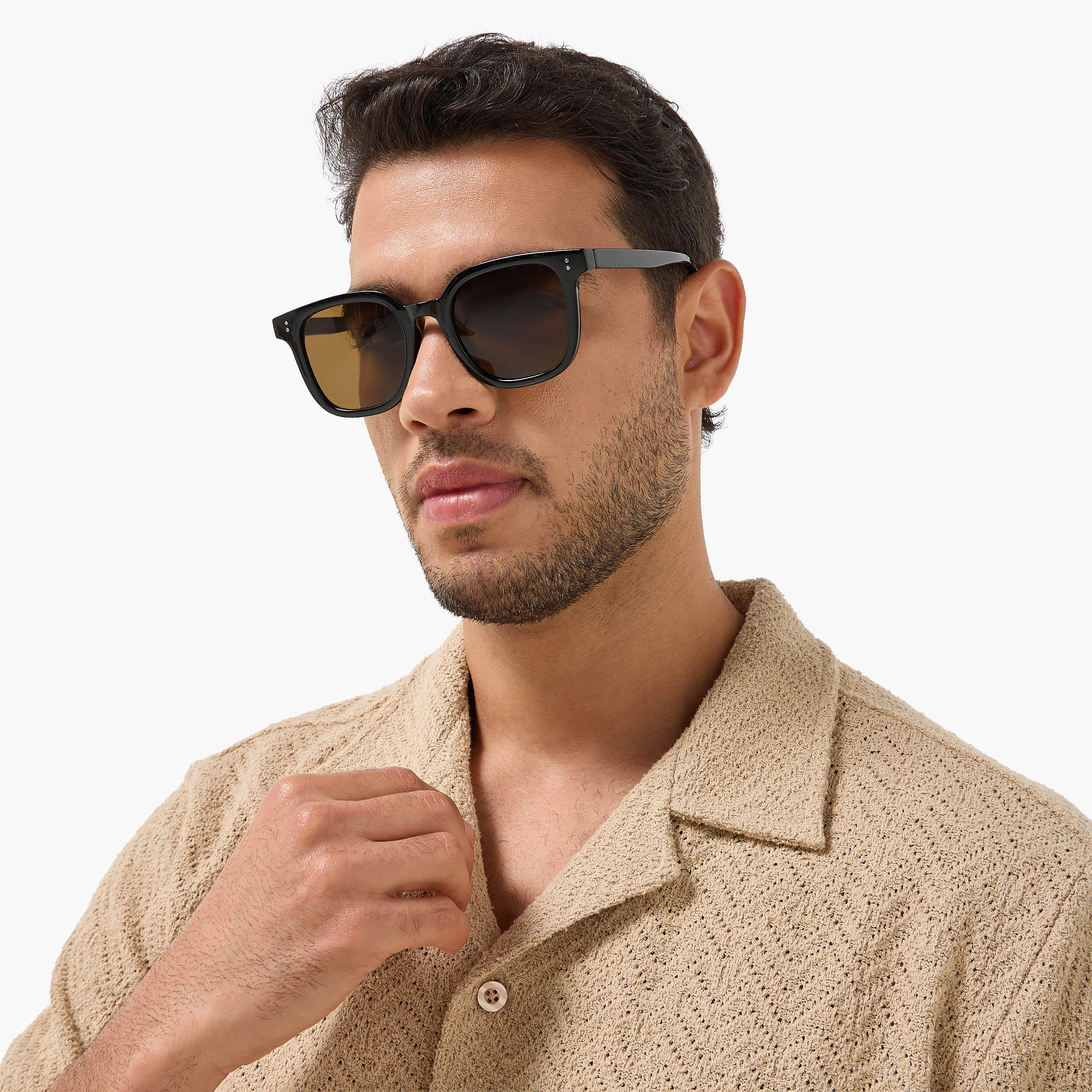 Men Brown Lens Sunglasses-men-sunglasses-image-2