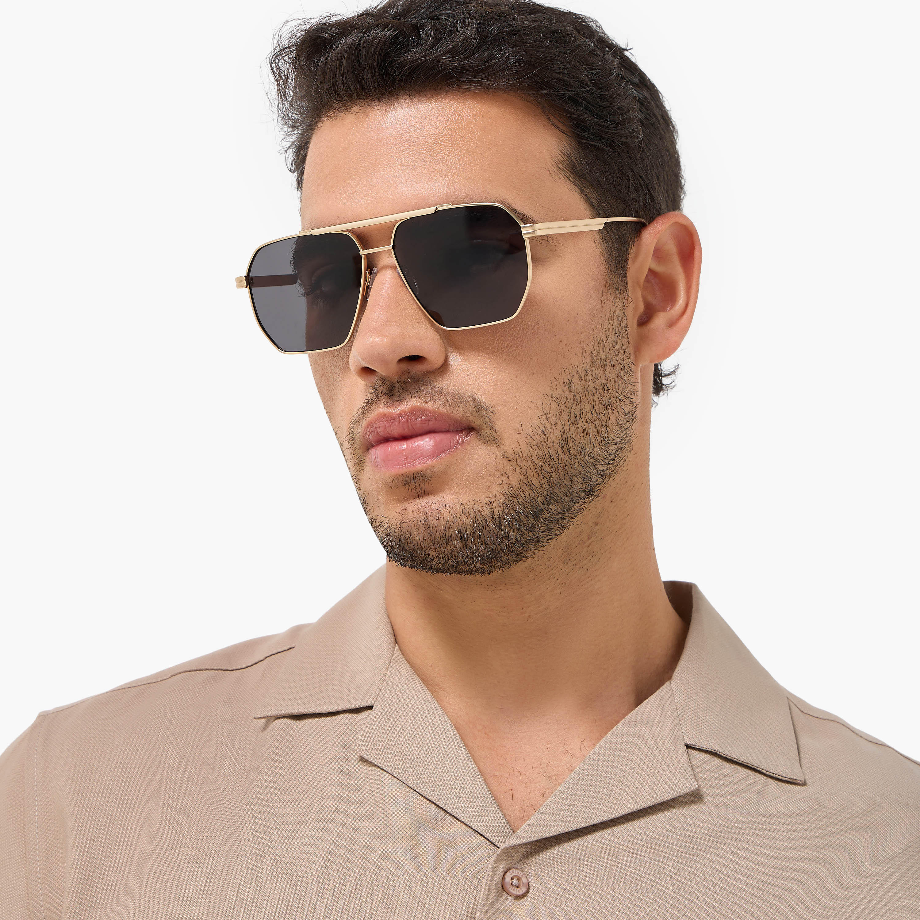 نظارة شمسية رجالية بعدسات رمادية مستقطبة-men-sunglasses-image-5