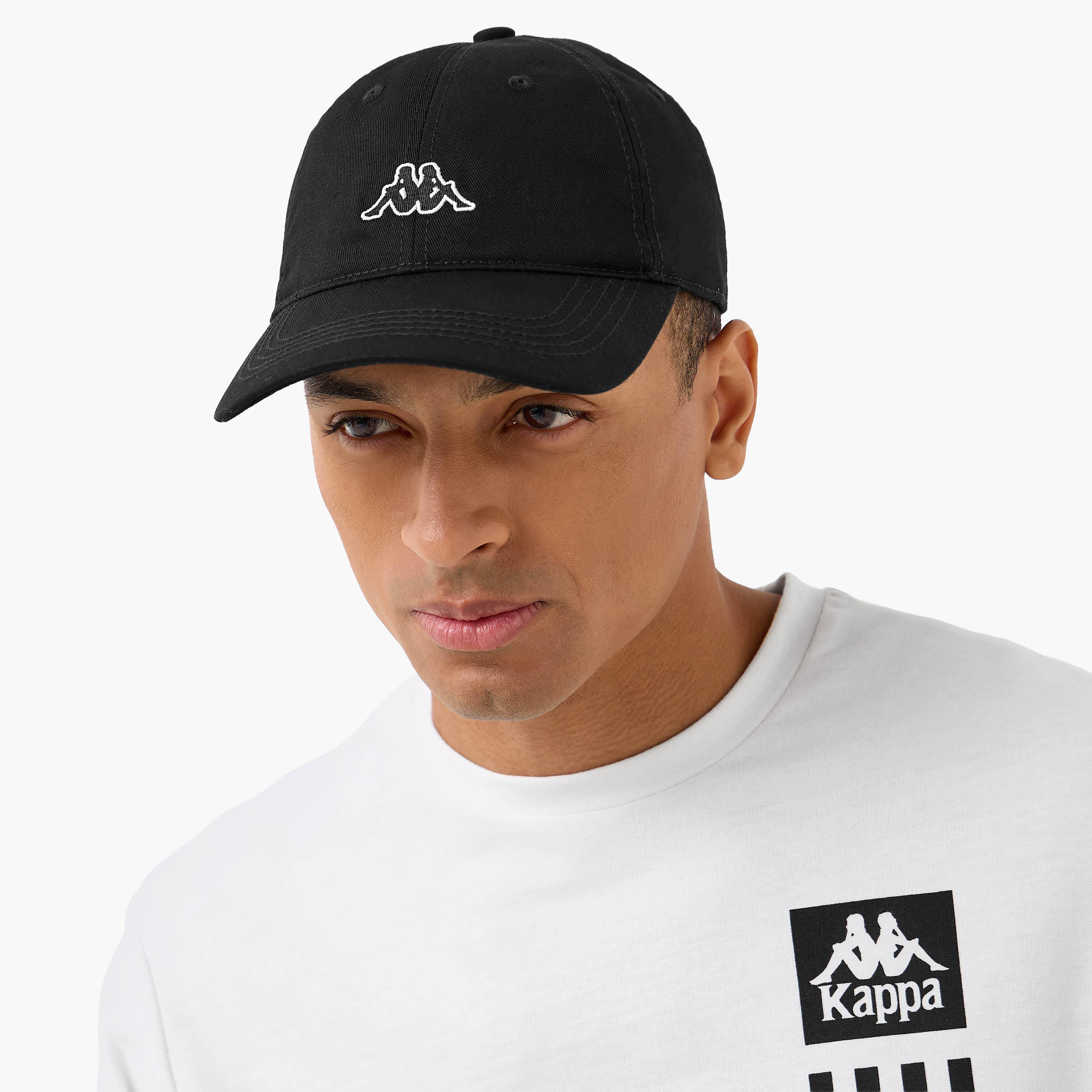 Kappa Men Baseball Cap with Logo Embroidery-men-caps-image-2