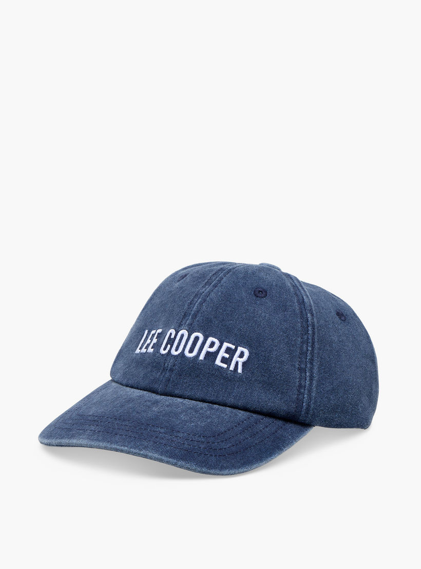 Lee Cooper Men Cap with Buckled Strap Closure-men-caps-image-3
