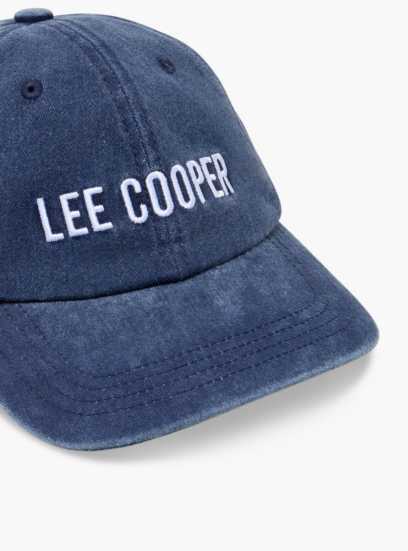 Lee Cooper Men Cap with Buckled Strap Closure-men-caps-image-6