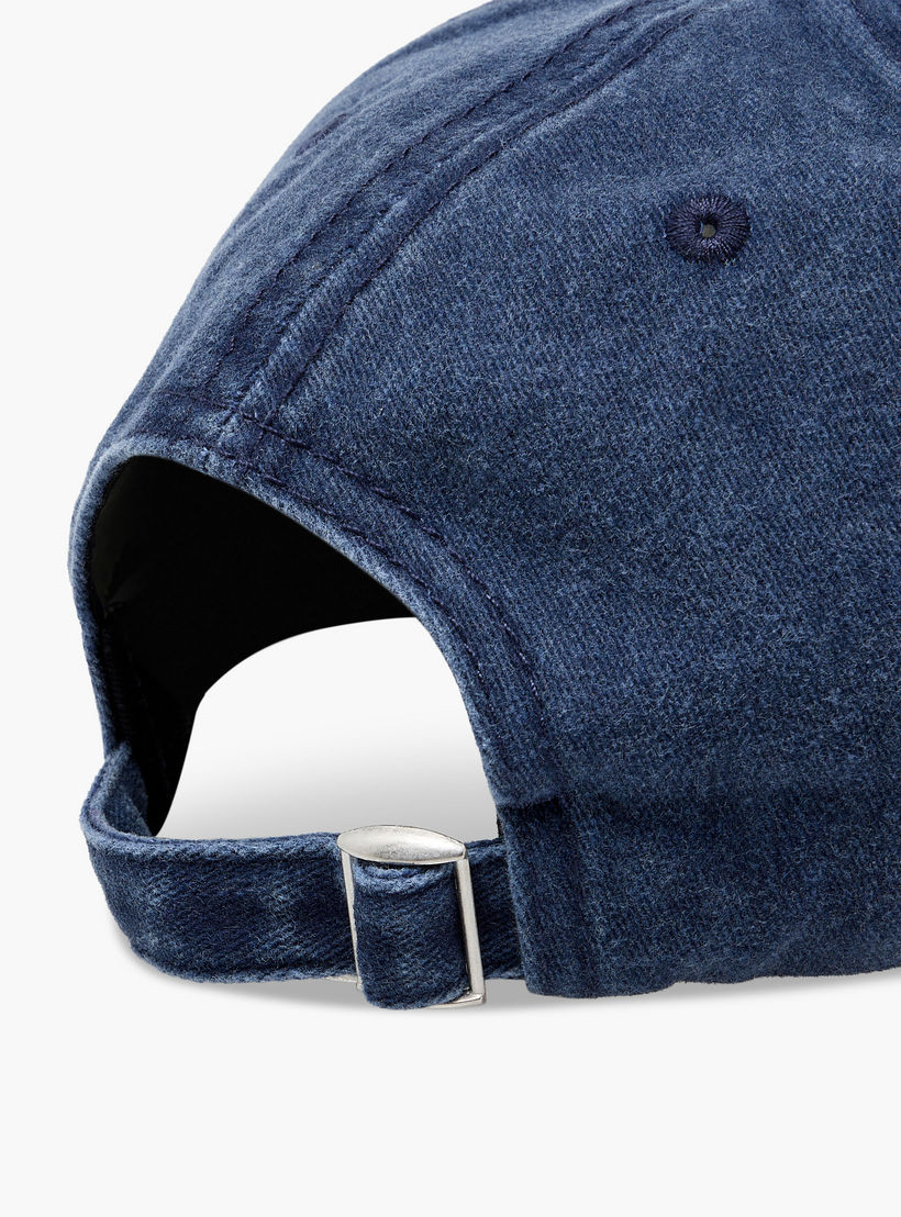 Lee Cooper Men Cap with Buckled Strap Closure-men-caps-image-7