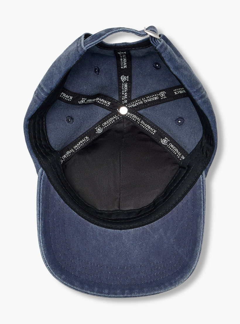 Lee Cooper Men Cap with Buckled Strap Closure-men-caps-image-8