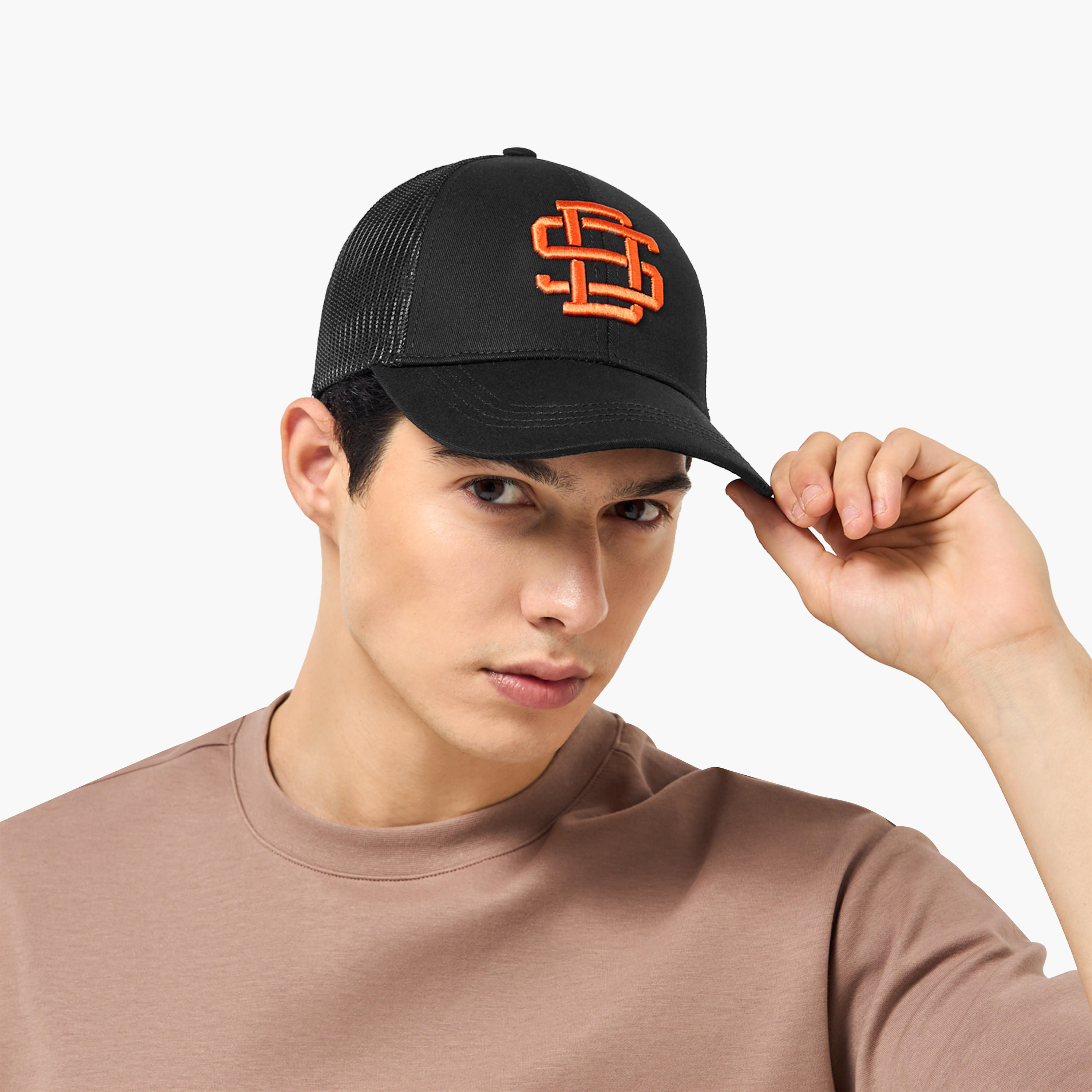 Men Cap with Embroidered Logo Design-men-caps-image-2