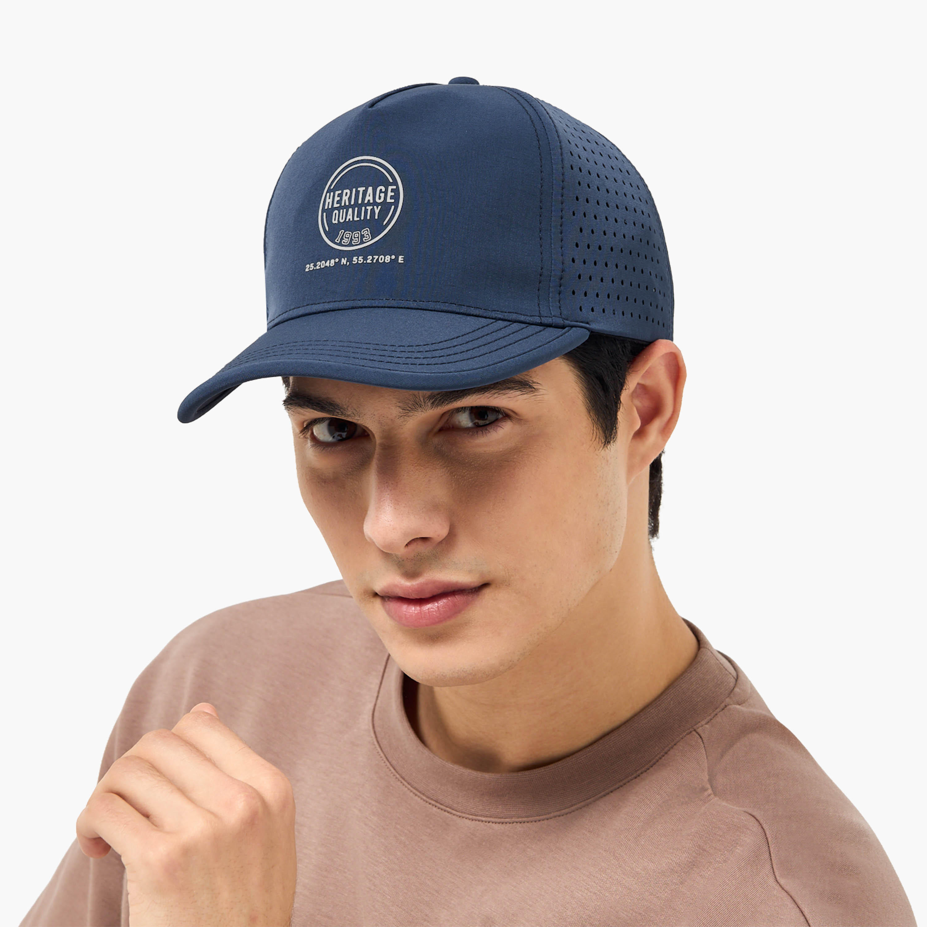 Men Cap with Buckled Strap Closure-men-caps-image-2