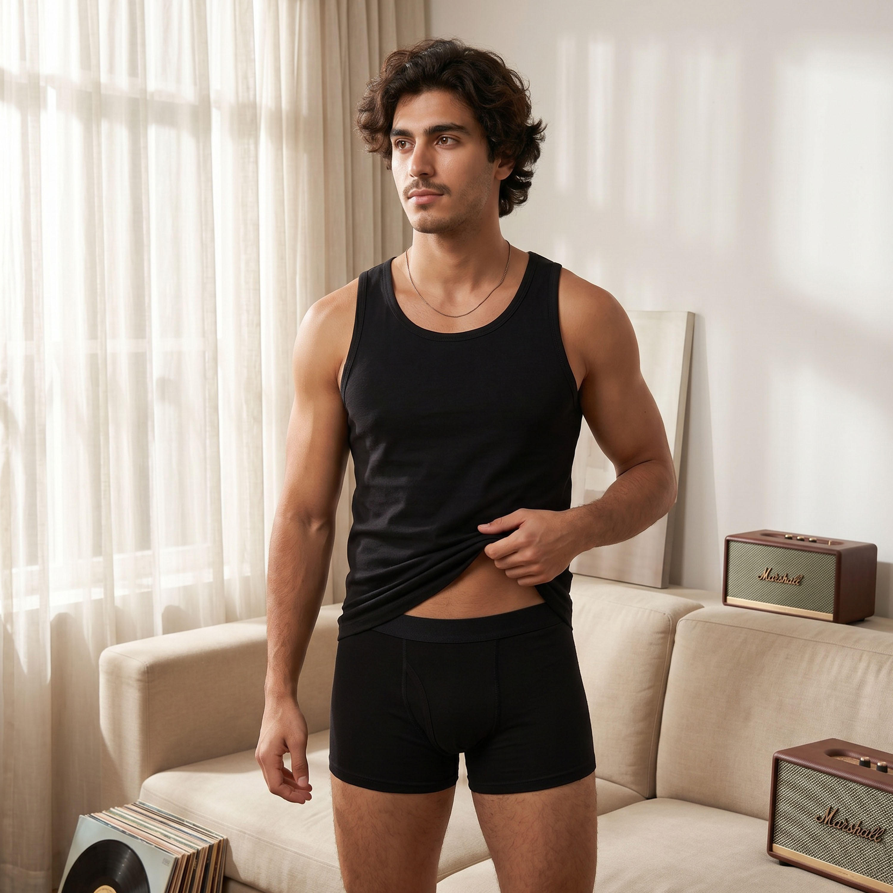 طقم سراويل بوكسر قطنية مقلمة 3 قطع-men-clothing-innerwear-underwear-image-4