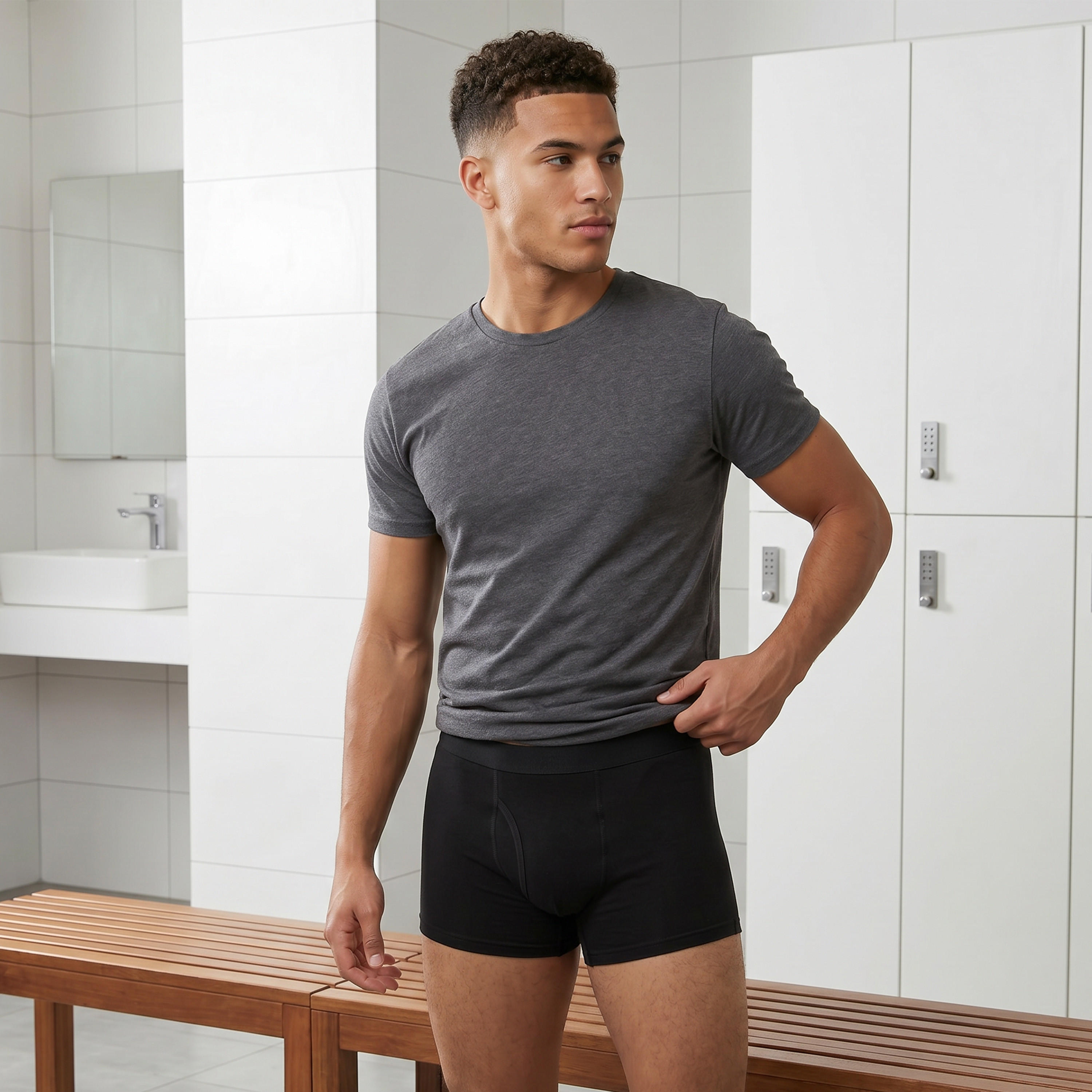 طقم سراويل متنوعة - طقم من 3-men-clothing-innerwear-underwear-image-6