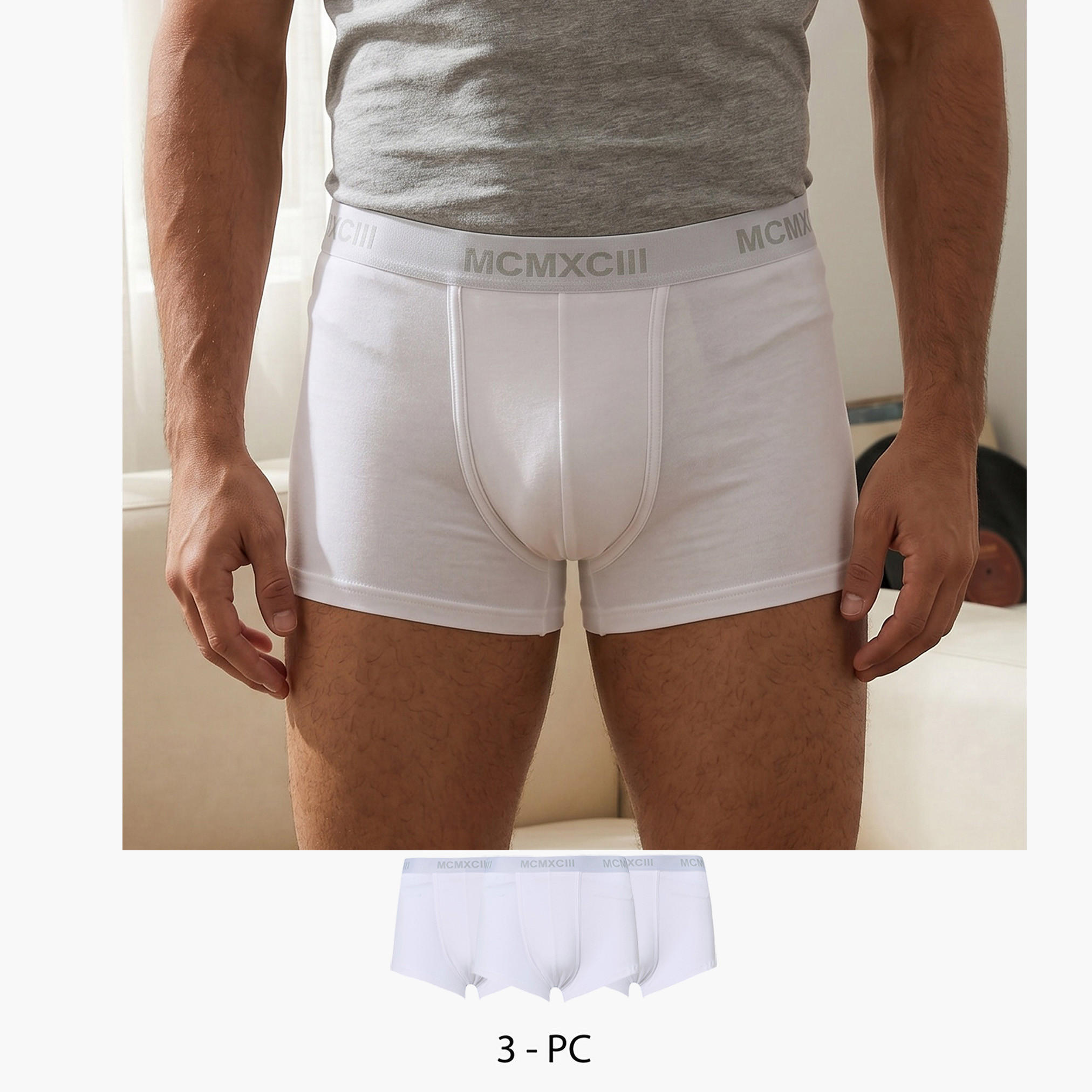 طقم سراويل بوكسر داخلية عدد 3-men-clothing-innerwear-underwear-image-1