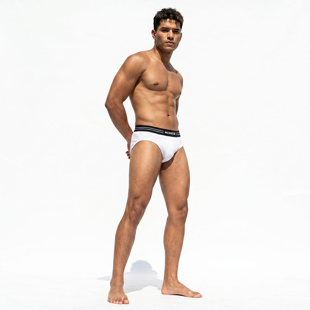 Printed Waistband Cotton Briefs - Pack of 3-men-clothing-innerwear-underwear-image-3