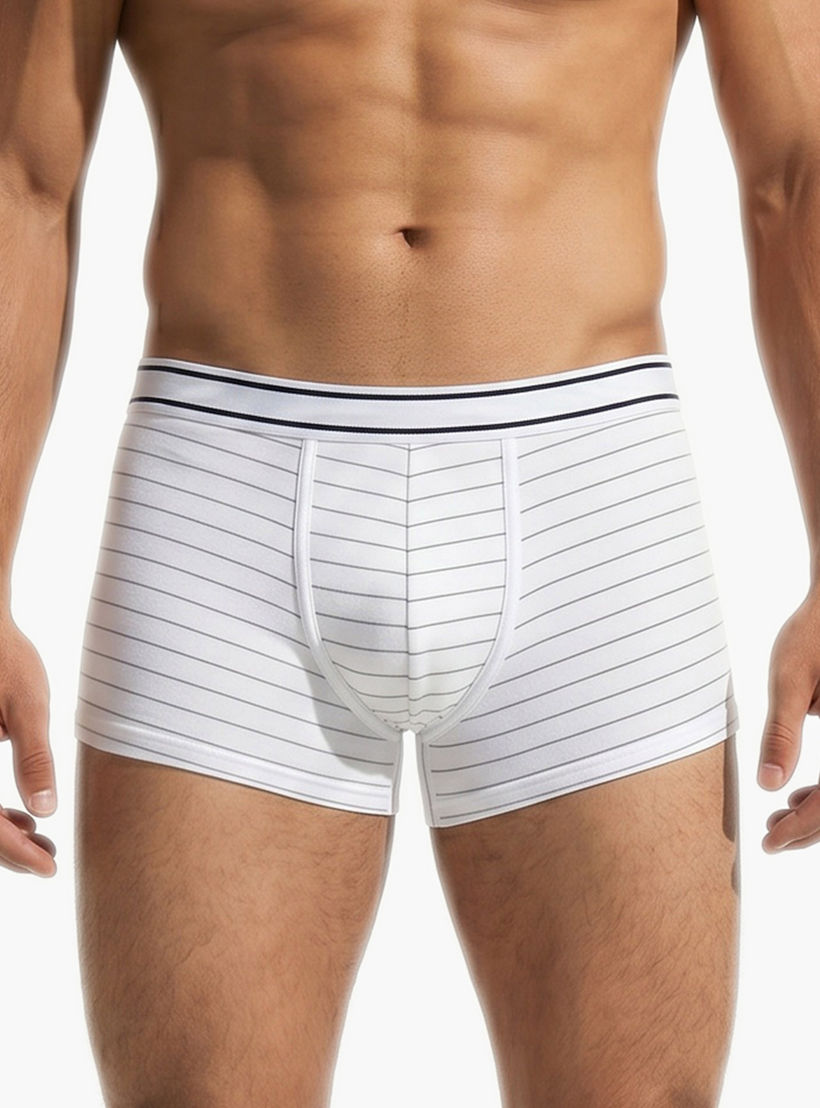 قميص قطن بملمس شيفلي بطبعة زهور من سبلاش يوت-men-clothing-innerwear-underwear-image-5