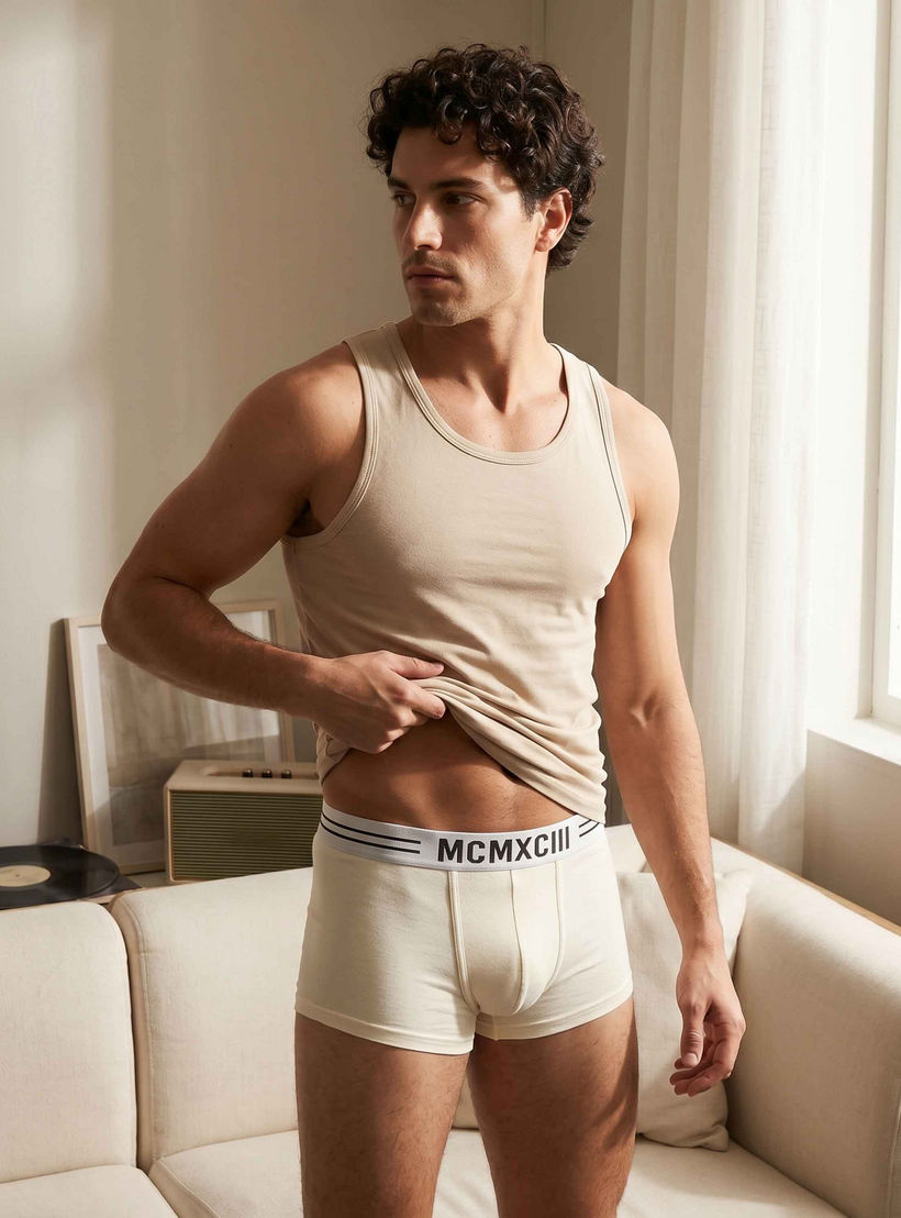 سروايل بوكسر بخصر مطاطي وطبعات - طقم 3 قطع-men-clothing-innerwear-underwear-image-5