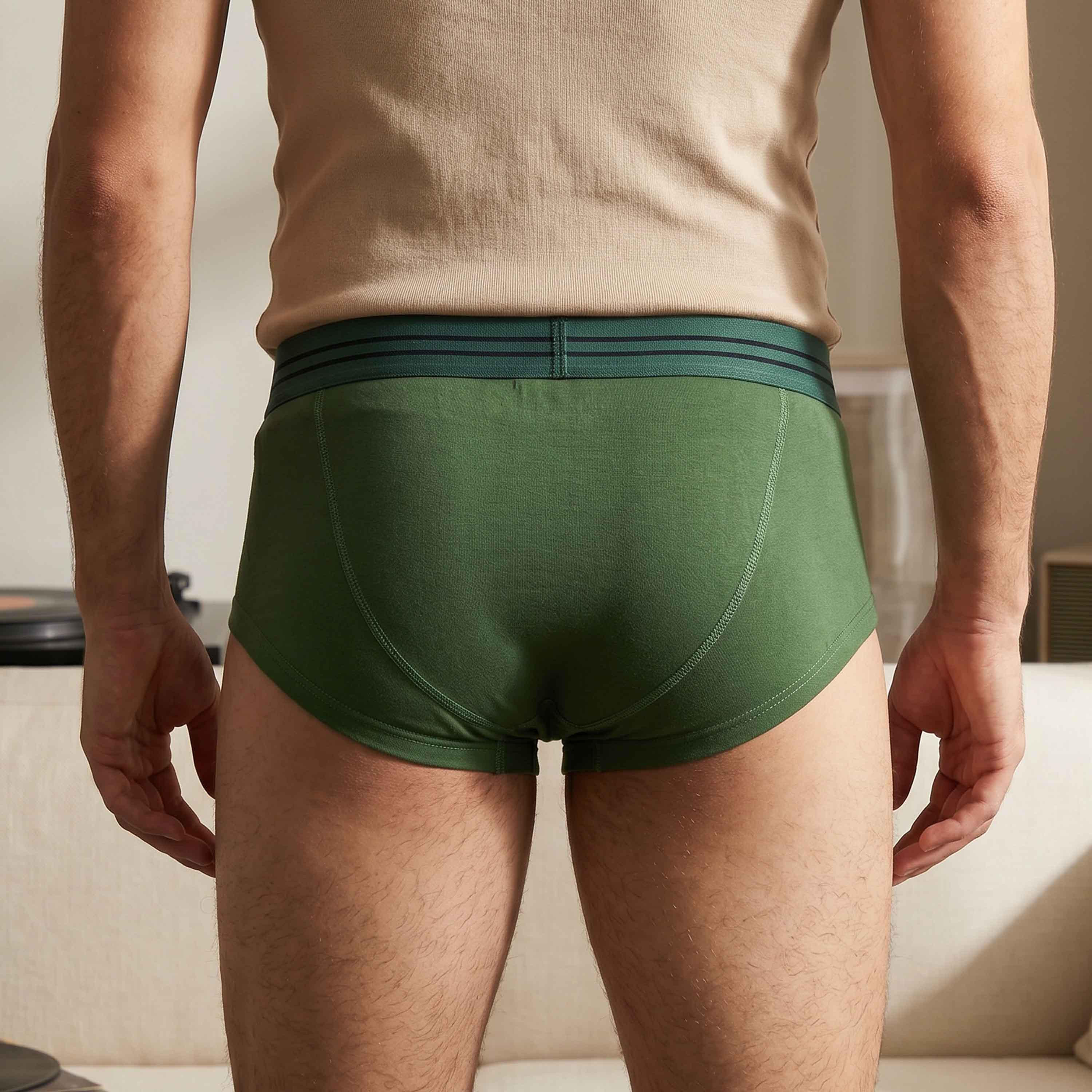 سروايل بوكسر بخصر مطاطي وطبعات - طقم 3 قطع-men-clothing-innerwear-underwear-image-9