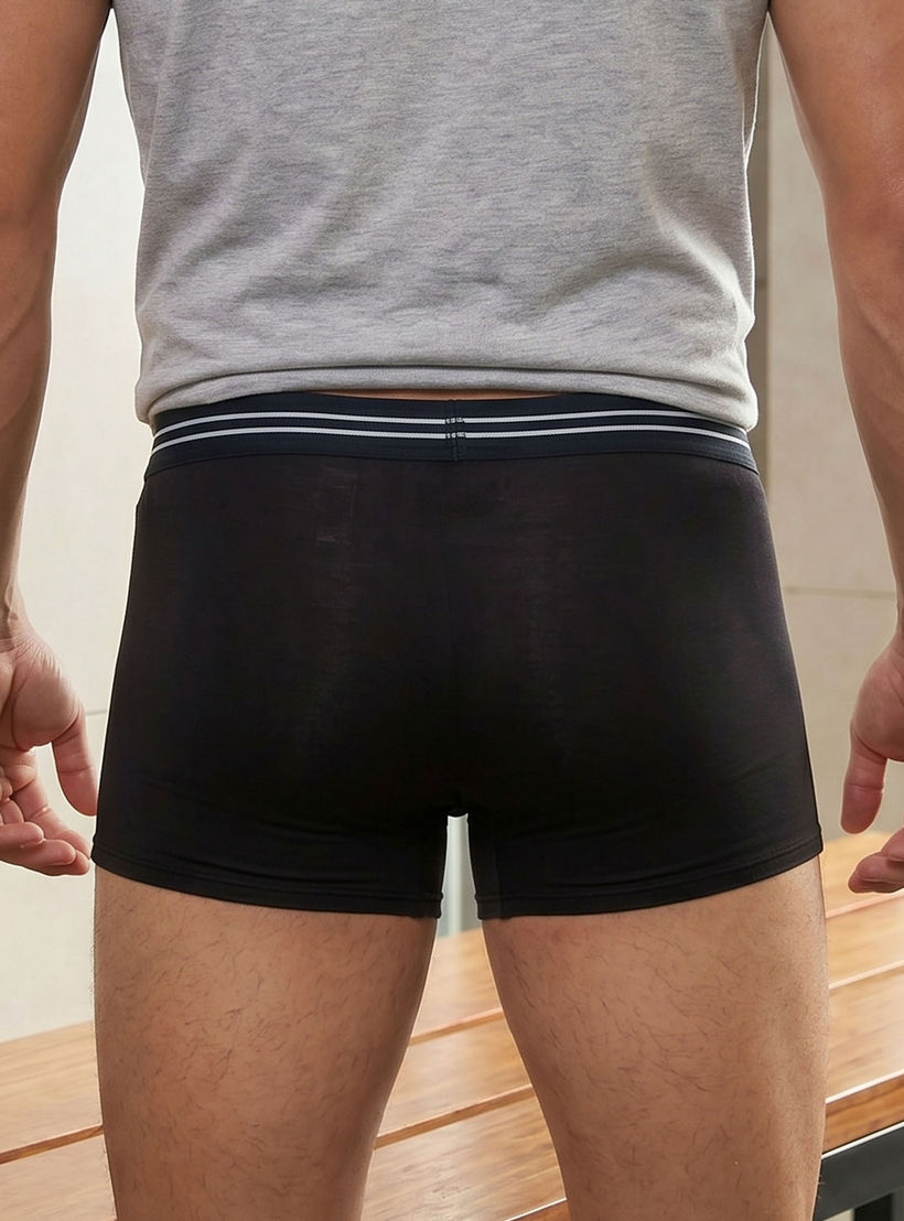 بوكسر بخصر مطاطي بطبعات - طقم من 3 قطع-men-clothing-innerwear-underwear-image-9