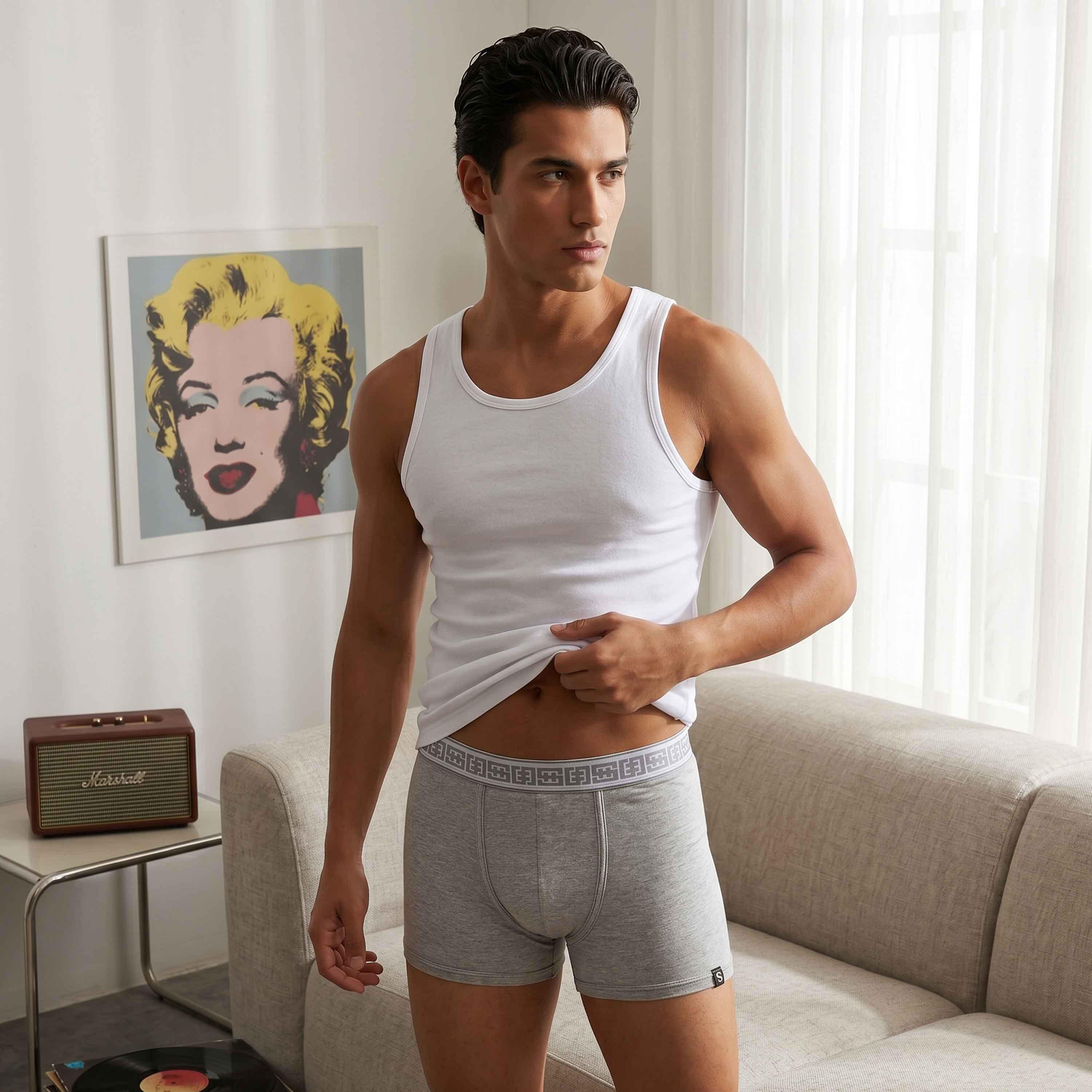 طقم سراويل بوكسر داخلية 3 قطع بارزة الملمس-men-clothing-innerwear-underwear-image-4