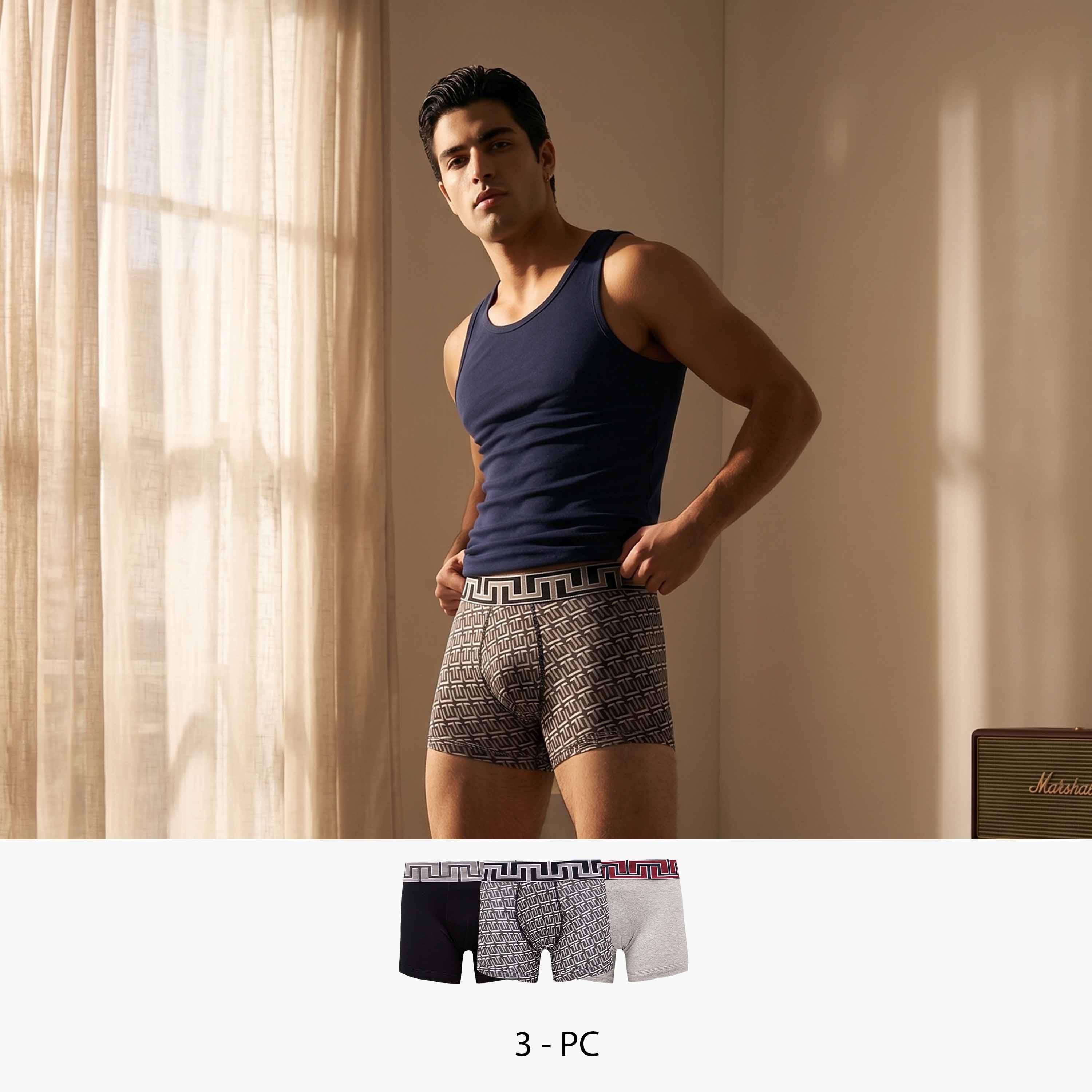 Assorted Boxers Pack of 3-men-clothing-innerwear-underwear-image-1