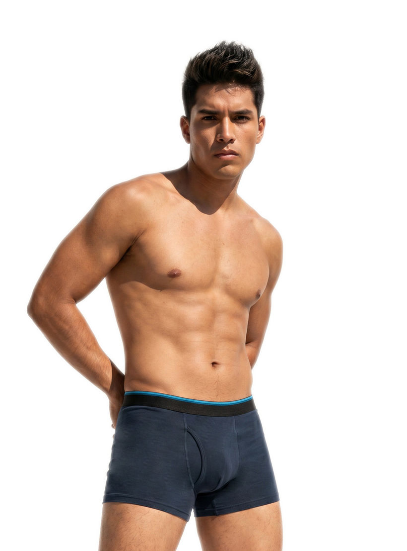 سراويل ترانك قطنية مريحة طقم 3 قطع متنوعة-men-clothing-innerwear-underwear-image-3