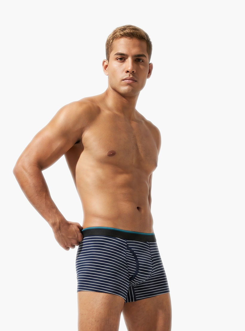 سراويل ترانك قطنية مريحة طقم 3 قطع متنوعة-men-clothing-innerwear-underwear-image-4