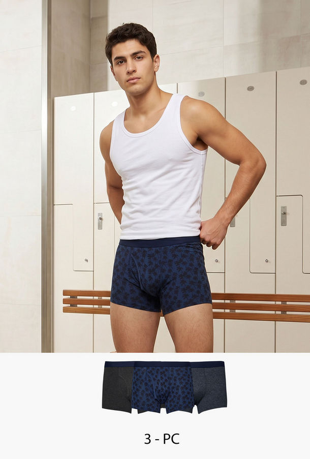 Assorted Cotton Trunks - Set of 3-men-clothing-image-1