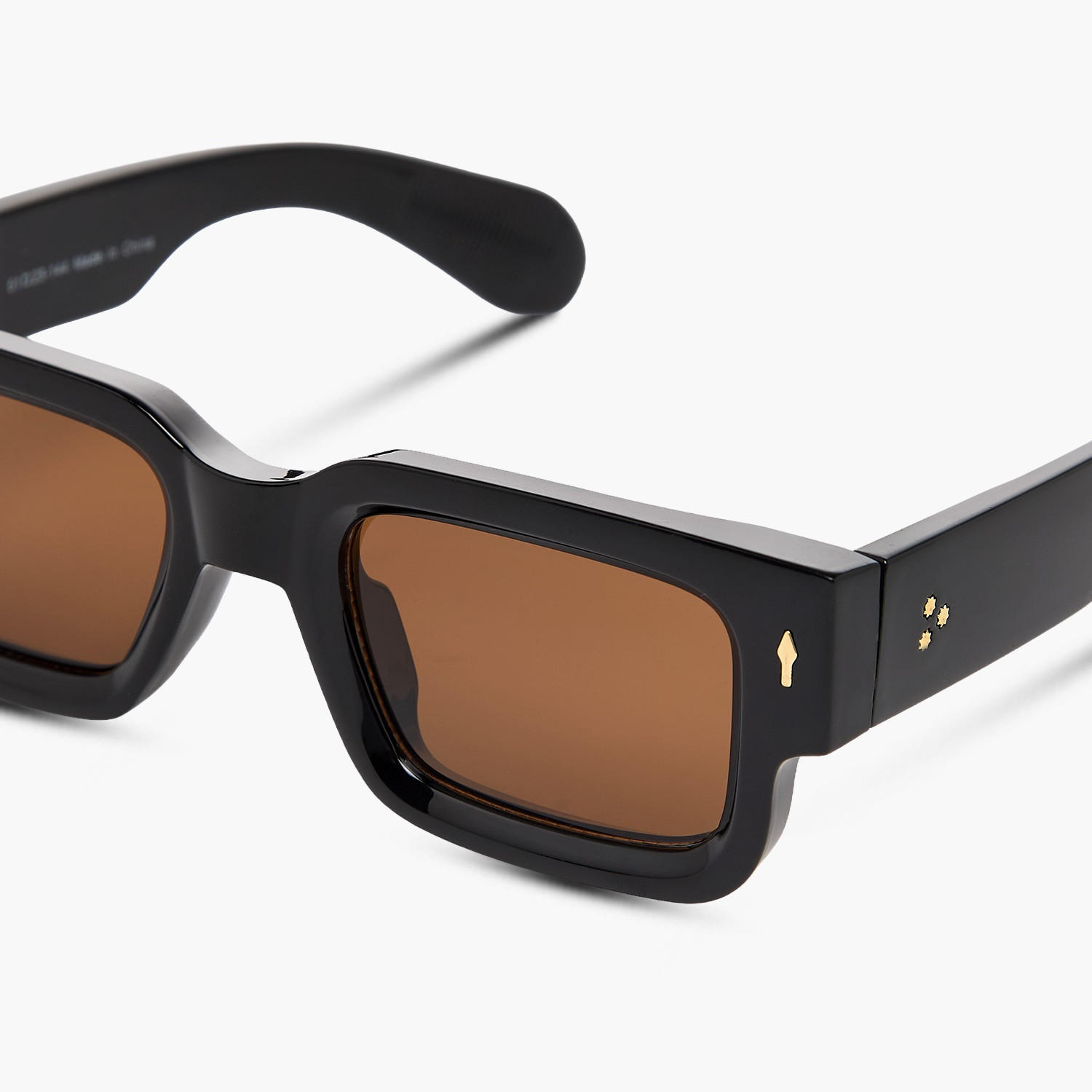 نظارة شمسية رجالية بإطار عريض وعدسات بنية-men-sunglasses-image-5