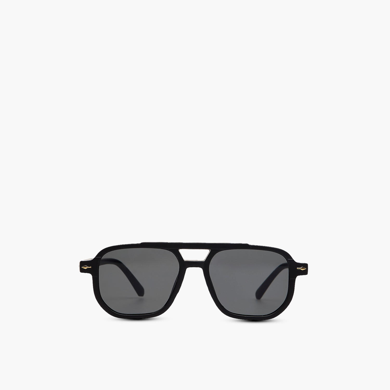 نظارات شمسية رجالية بعدسات سوداء فاخرة-men-sunglasses-image-2