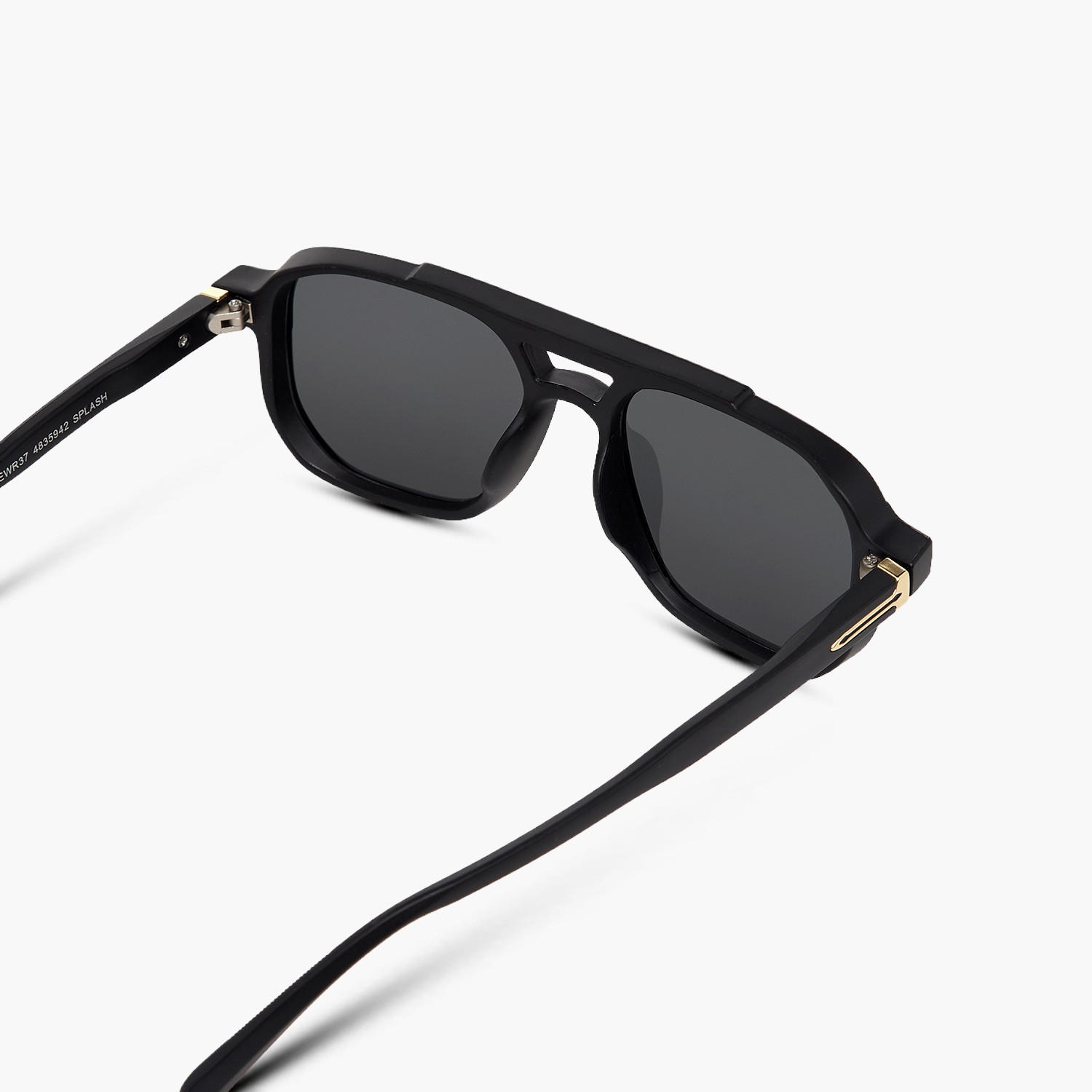 نظارات شمسية رجالية بعدسات سوداء فاخرة-men-sunglasses-image-4